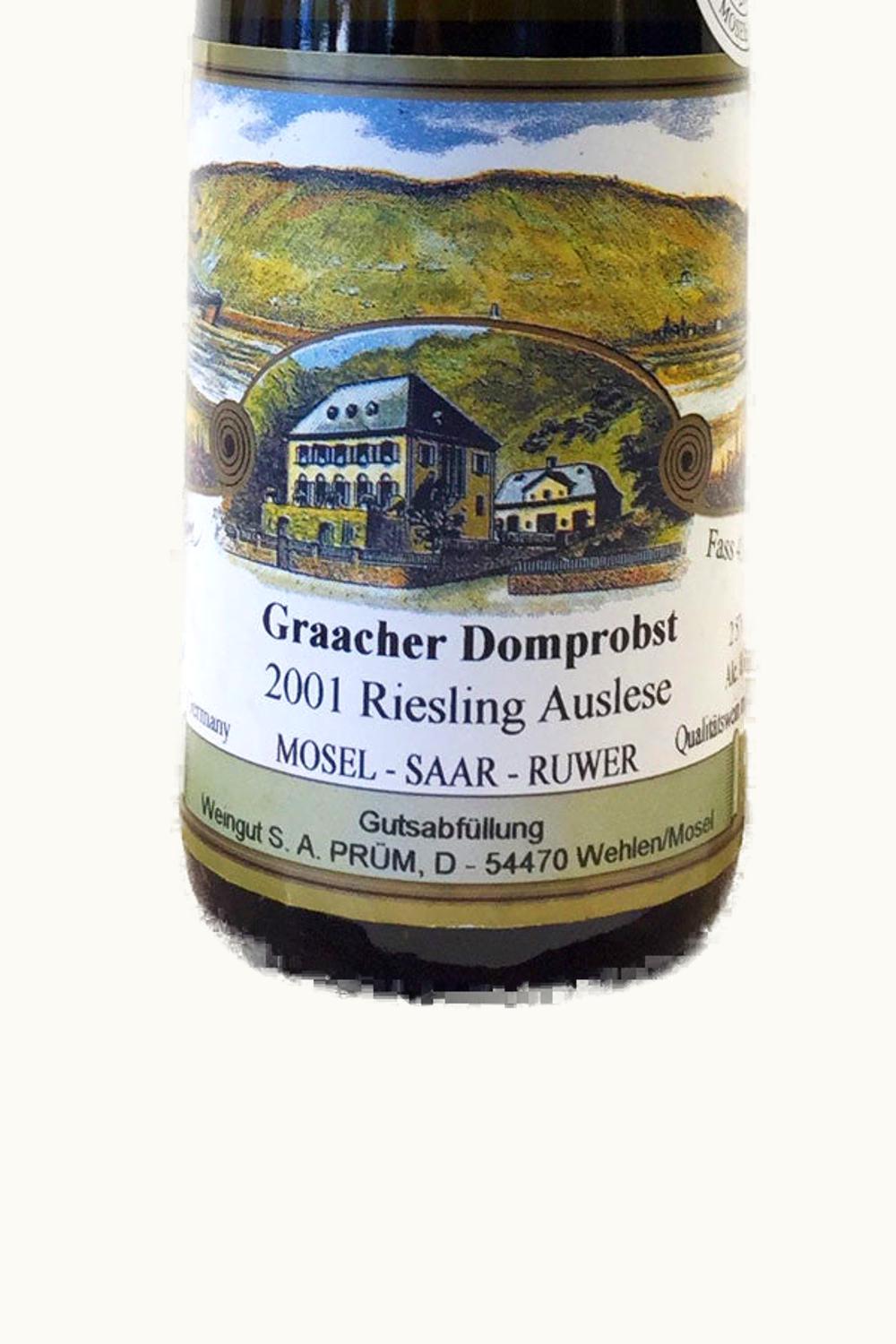 S. A. Prüm S. A. Prüm Graacher Domprobst Riesling Auslese, 2001
