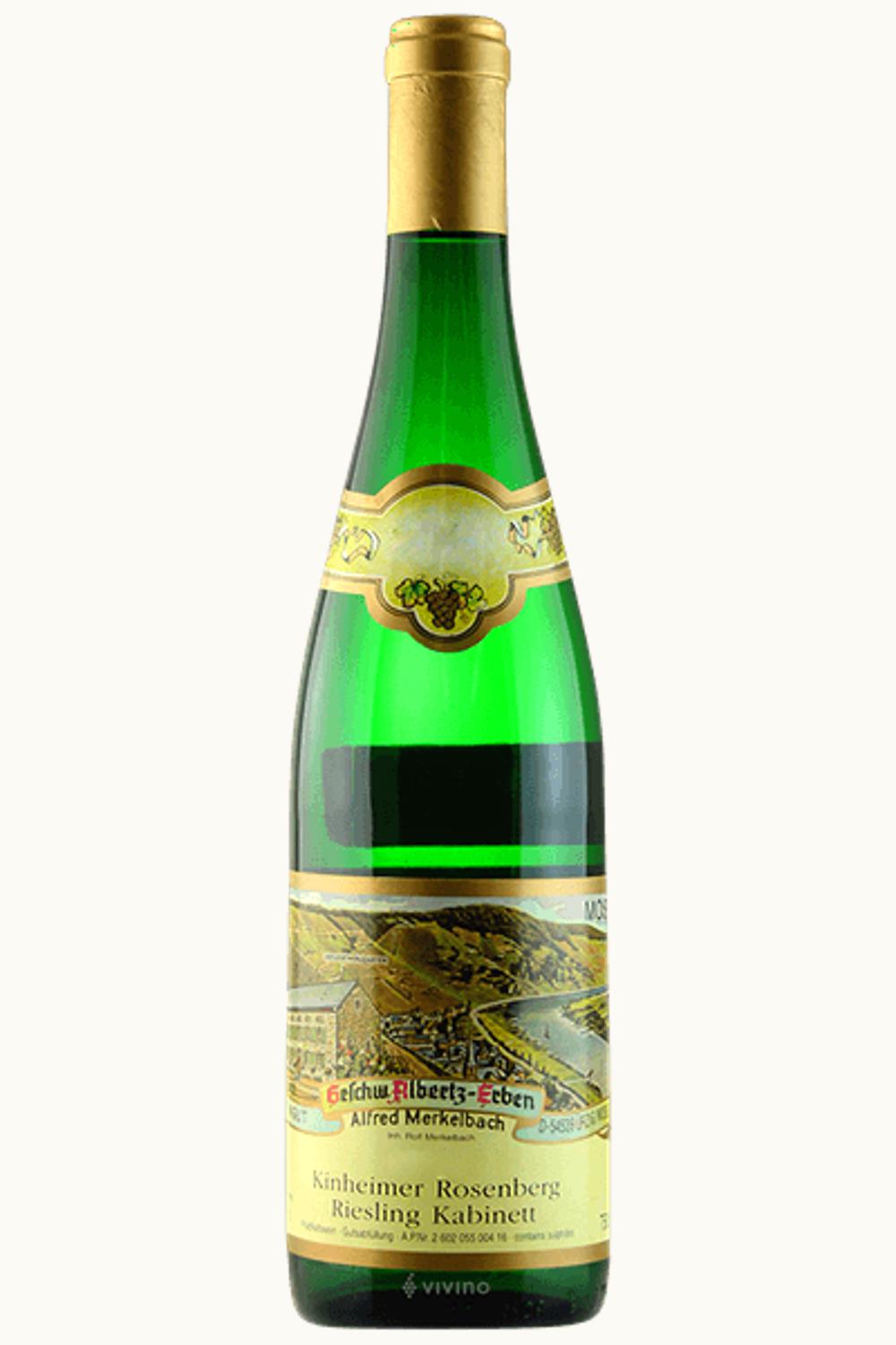 Alfred Merkelbach Alfred Merkelbach Kinheimer Rosenberg Riesling Kabinett, 2000