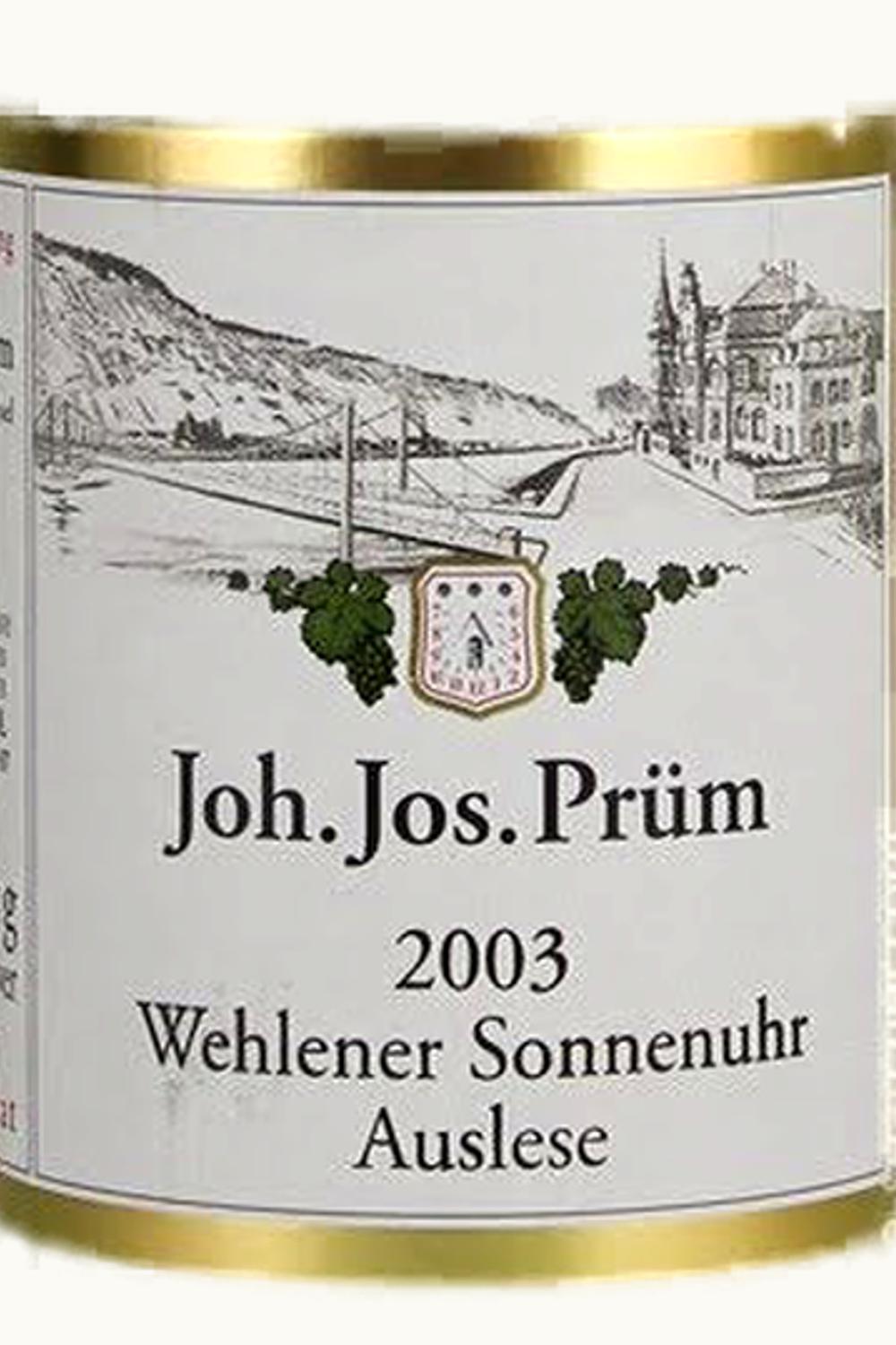 Joh. Jos. Prüm Joh. Jos. Prüm Wehlener Sonnenuhr Riesling Beerenauslese, 2000
