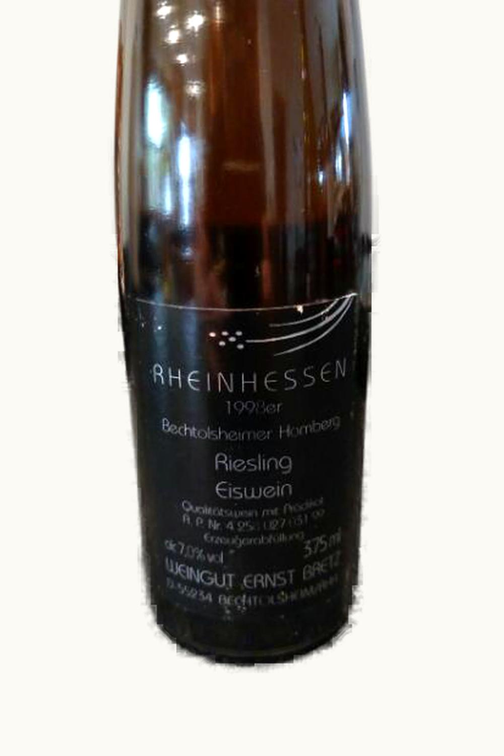 Ernst Bretz Ernst Bretz Bechtolsheimer Homberg Riesling Eiswein, 2000
