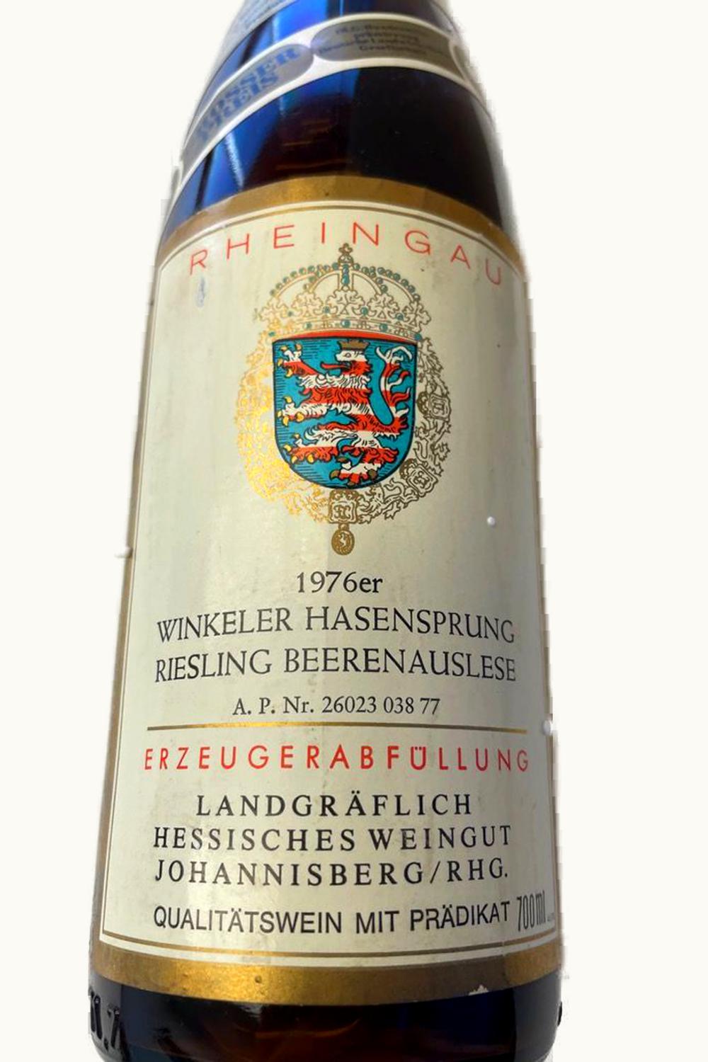 Prinz von Hessen Prinz von Hessen Johannisberger Klaus Riesling BA, 2000