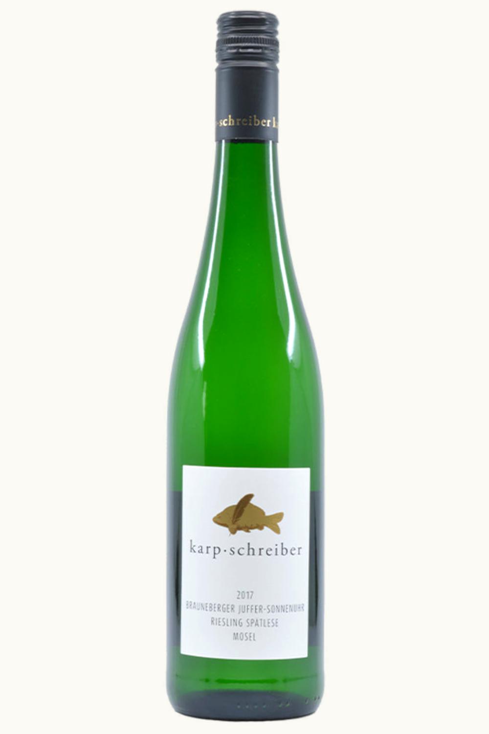 Karp-Schreiber Karp-Schreiber Brauneberger Juffer-Sonnenuhr Riesling Spätlese, 2000
