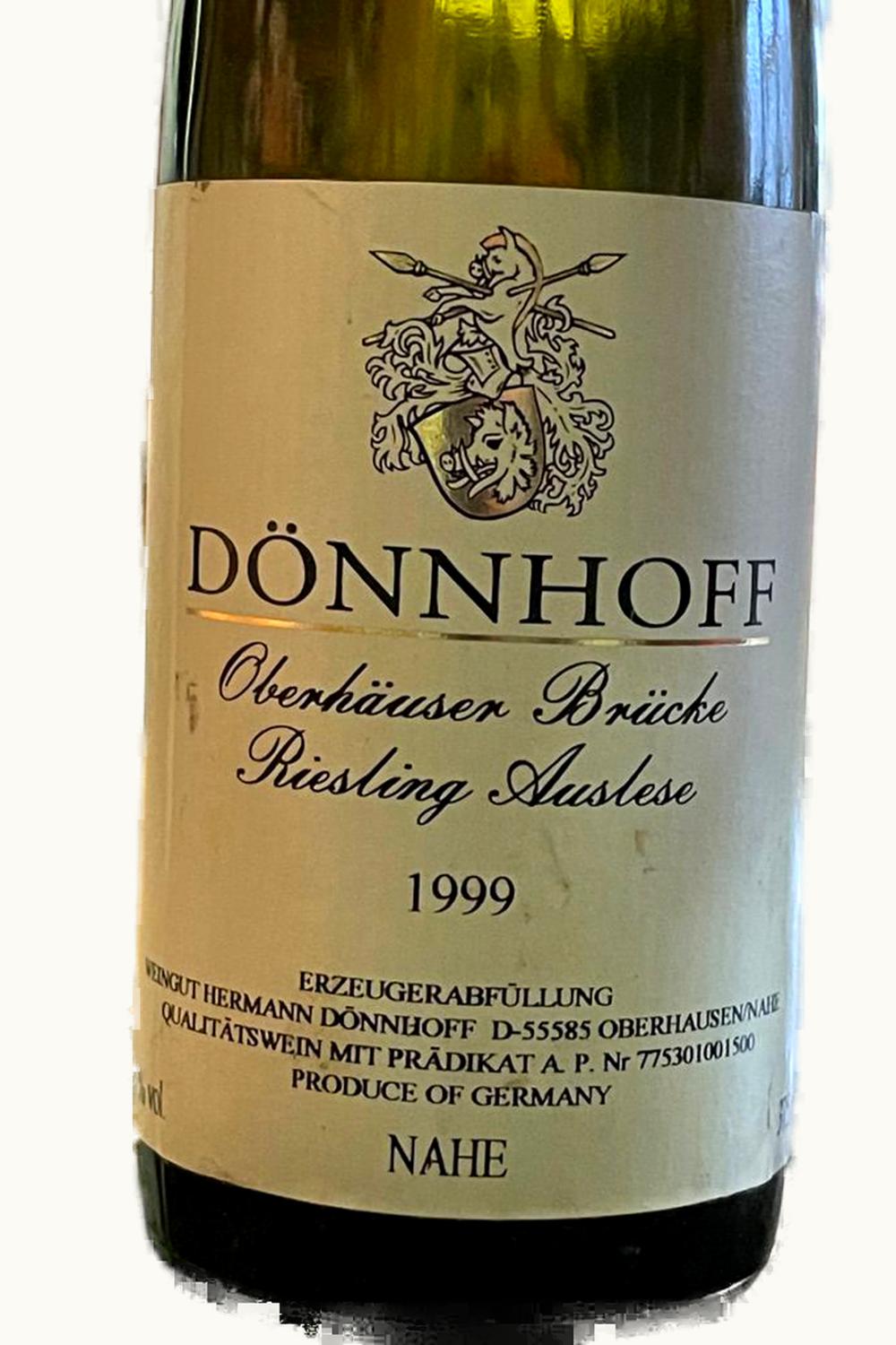 Donnhoff Donnhoff Nahe Oberhauser Brücke Riesling Auslese, 1999 UZ0672129