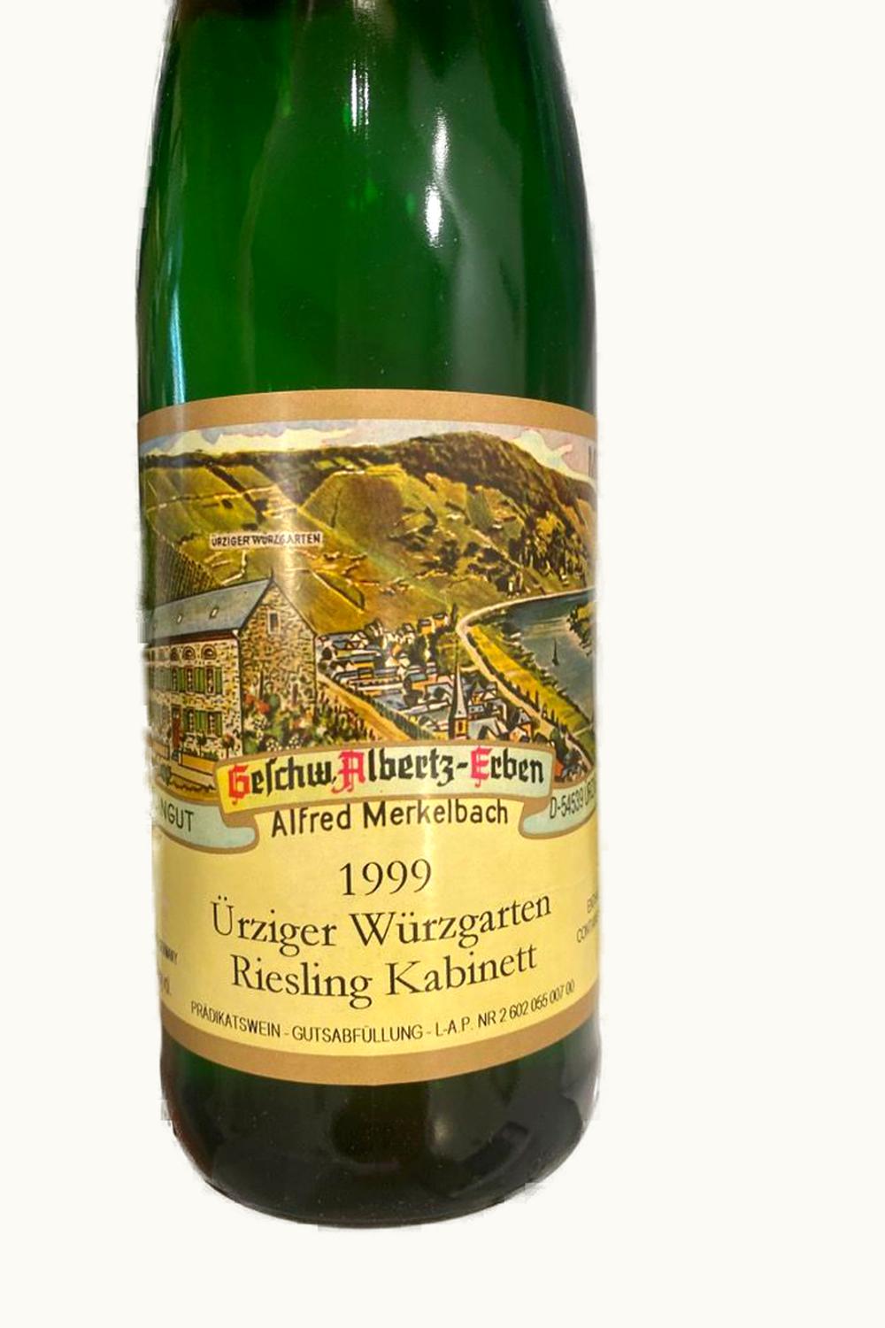 Alfred Merkelbach Alfred Merkelbach Ürziger Würzgarten Riesling Kabinett, 1999