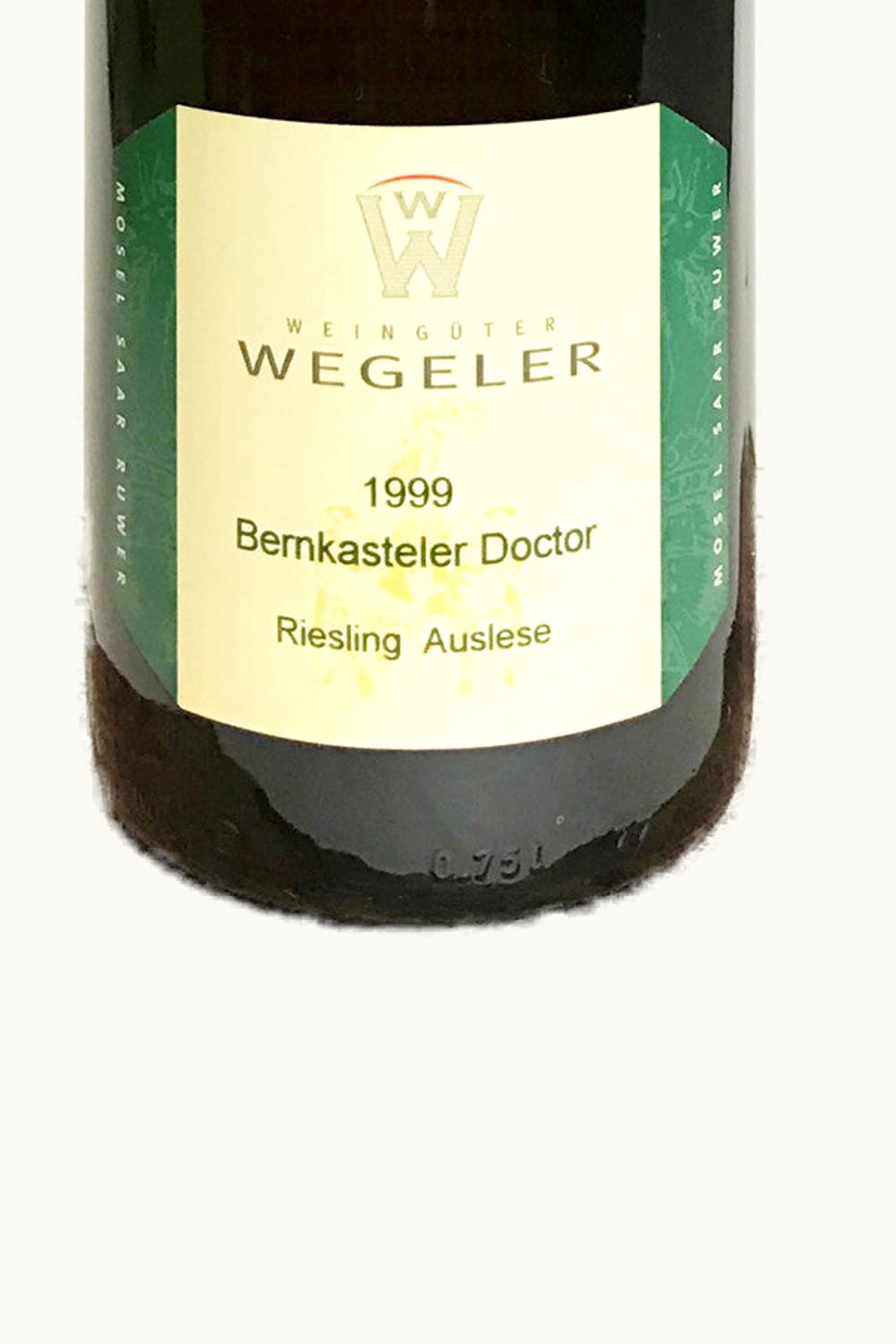 Wegeler Wegeler Bernkasteler Doctor Riesling Auslese, 1999