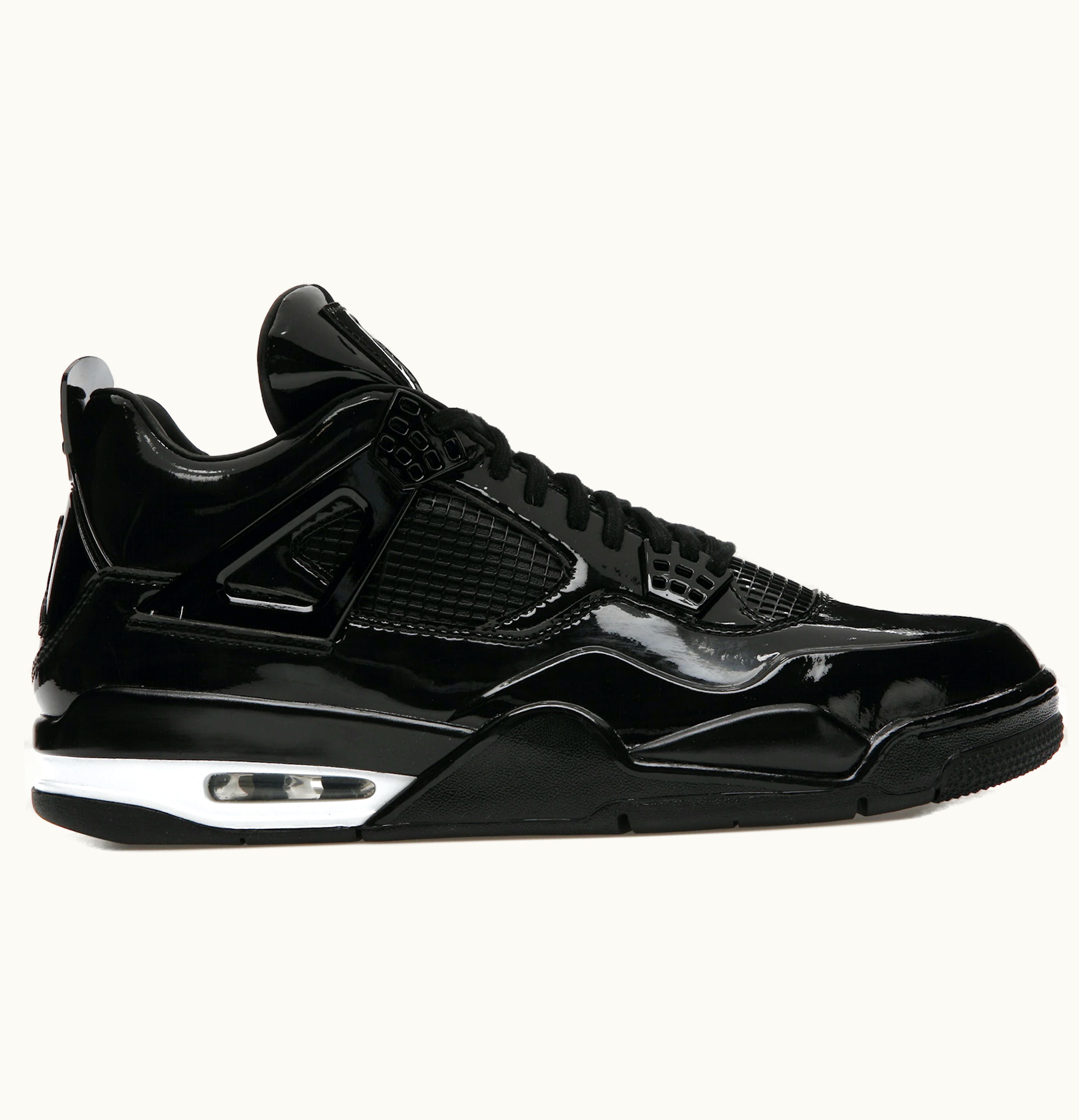 Jordan Air Jordan 4 Retro 11Lab4 Black Patent