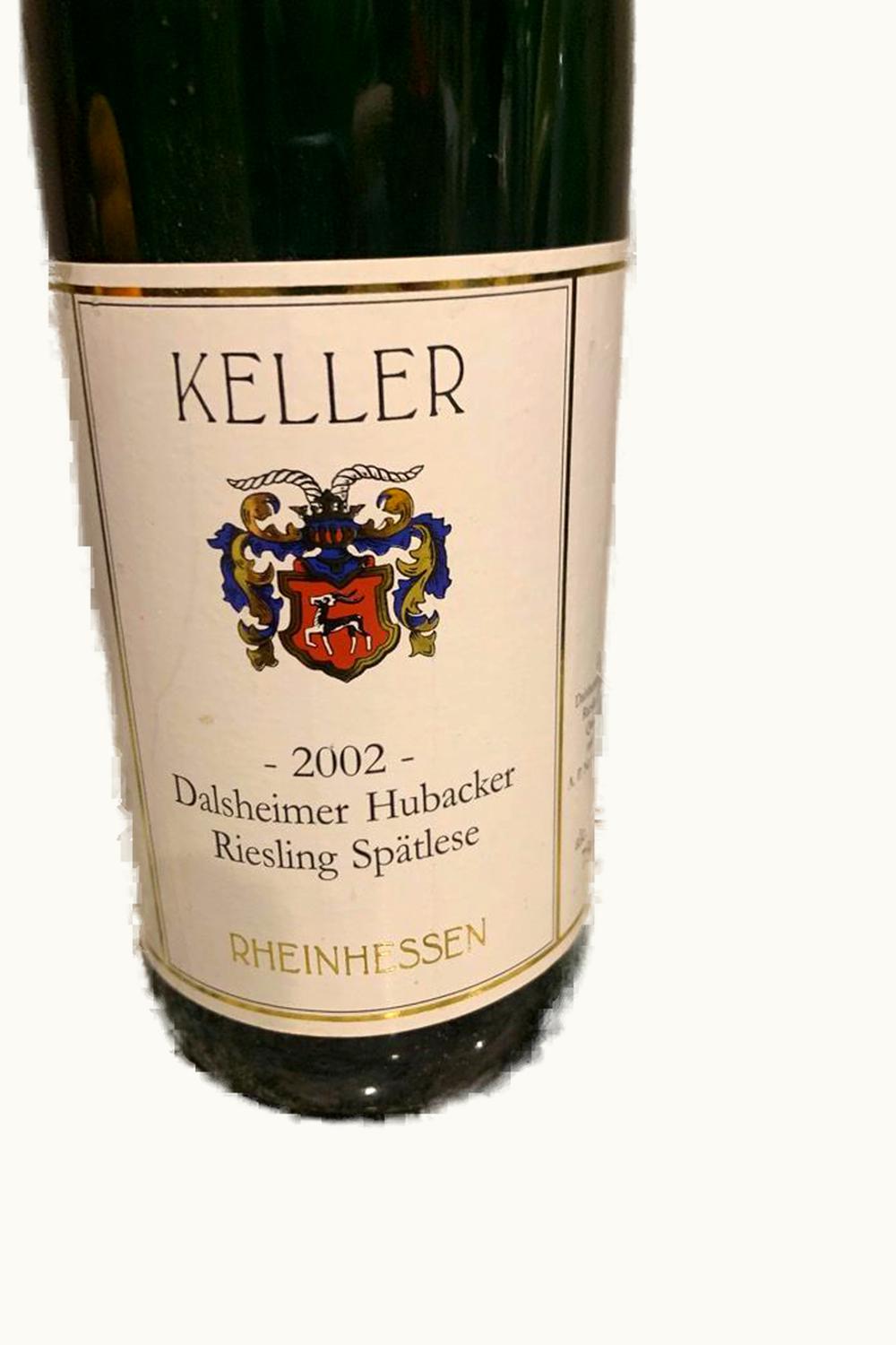 Keller Keller Dalsheim Hubacker Riesling Spätlese, 1999
