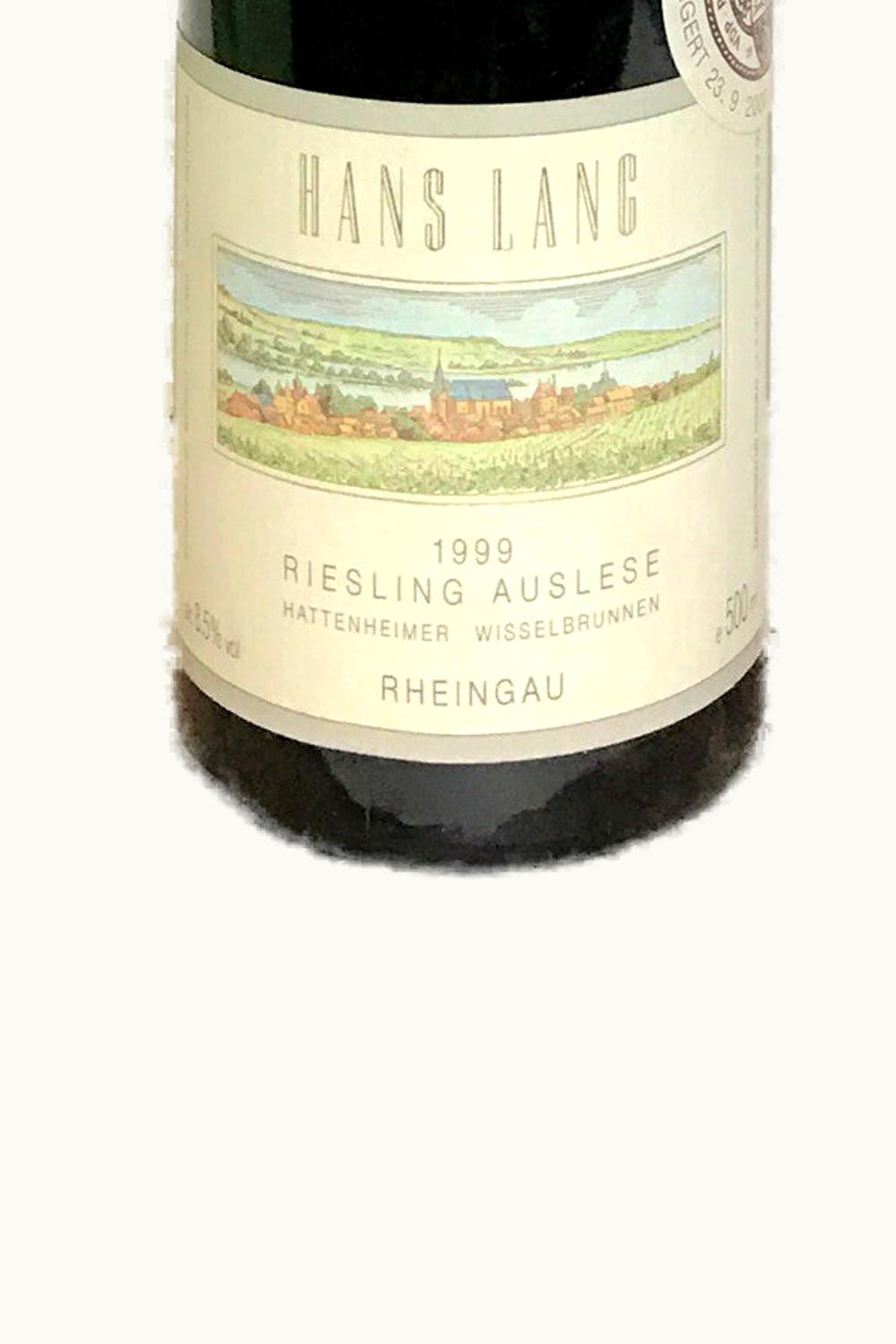 Hans Lang Hans Lang Hattenheimer Wisselbrunnen Riesling Auslese, 1999