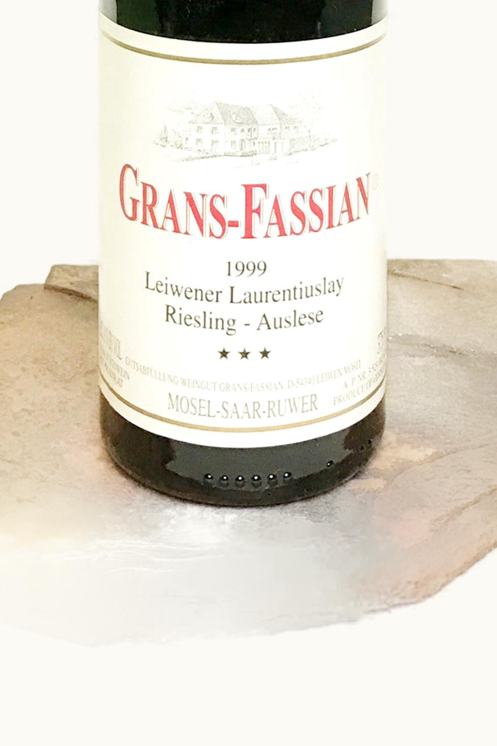 Grans-Fassian Grans-Fassian Leiwen Laurentiuslay Riesling Auslese Gold Cap, 1999