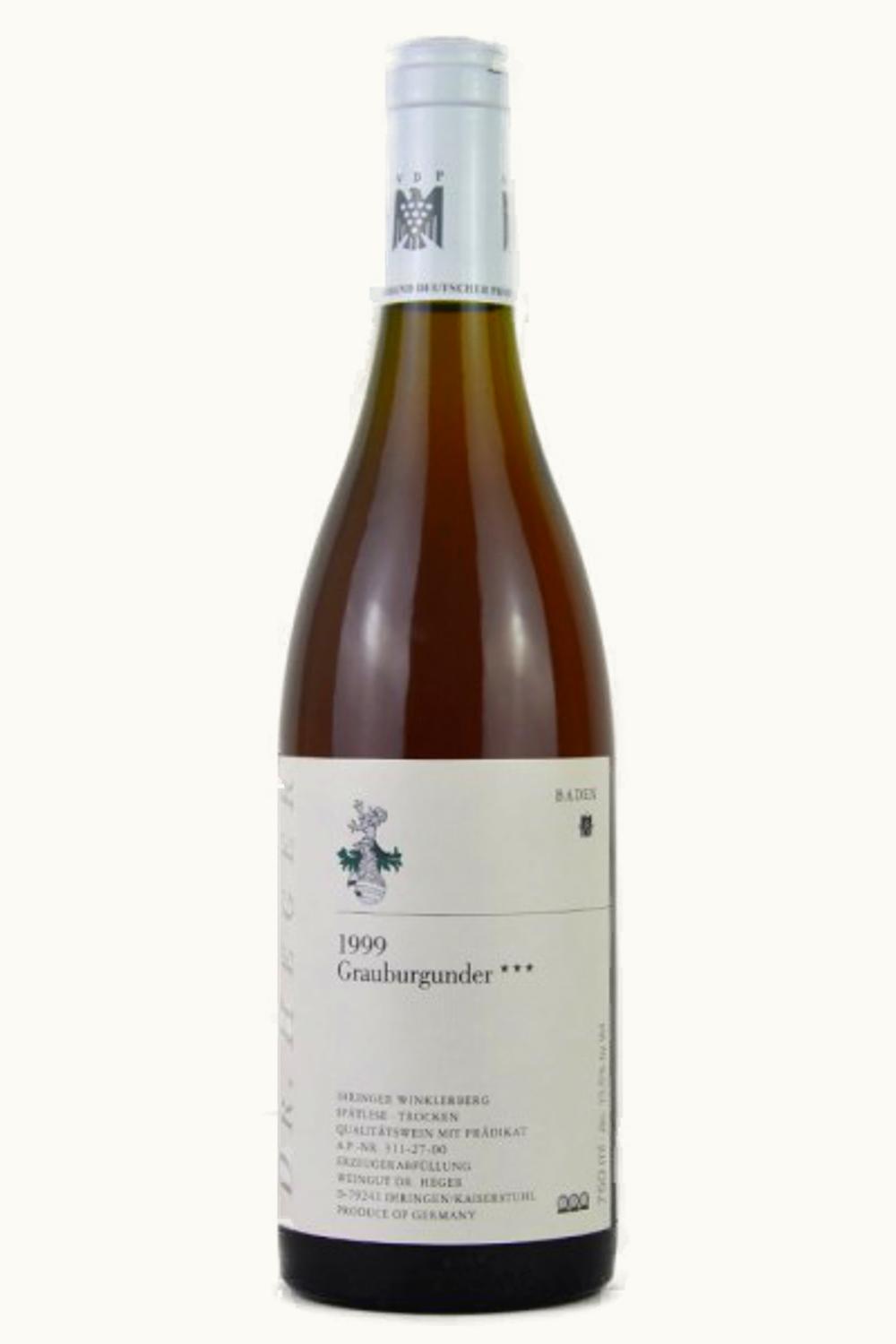 Dr. Heger Dr. Heger Ihringer Winklerberg Grauer Burgunder Spätlese, 1999