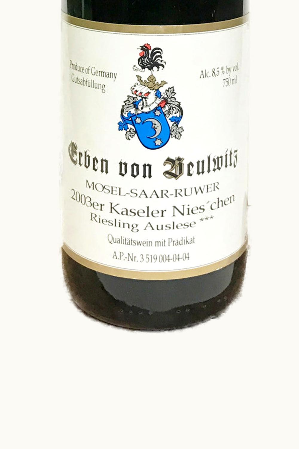 Erben von Beulwitz Erben von Beulwitz Kaseler Nies'chen Riesling Auslese, 1999