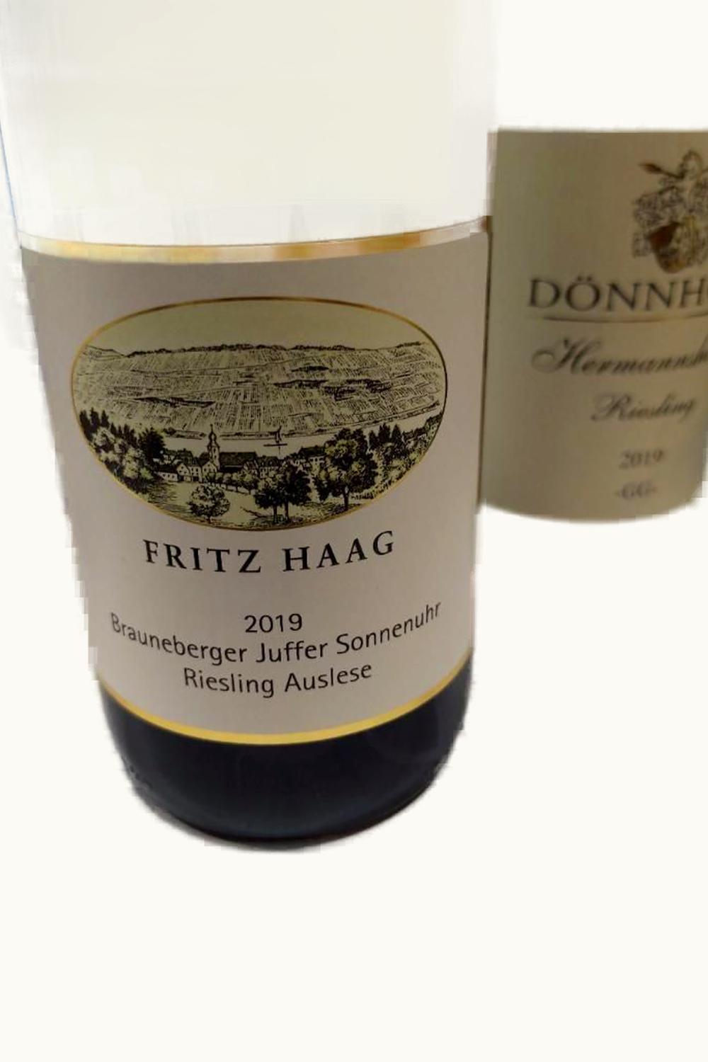 Fritz Haag Fritz Haag Brauneberger Juffer-Sonnenuhr Riesling Auslese Gold Cap, 1998