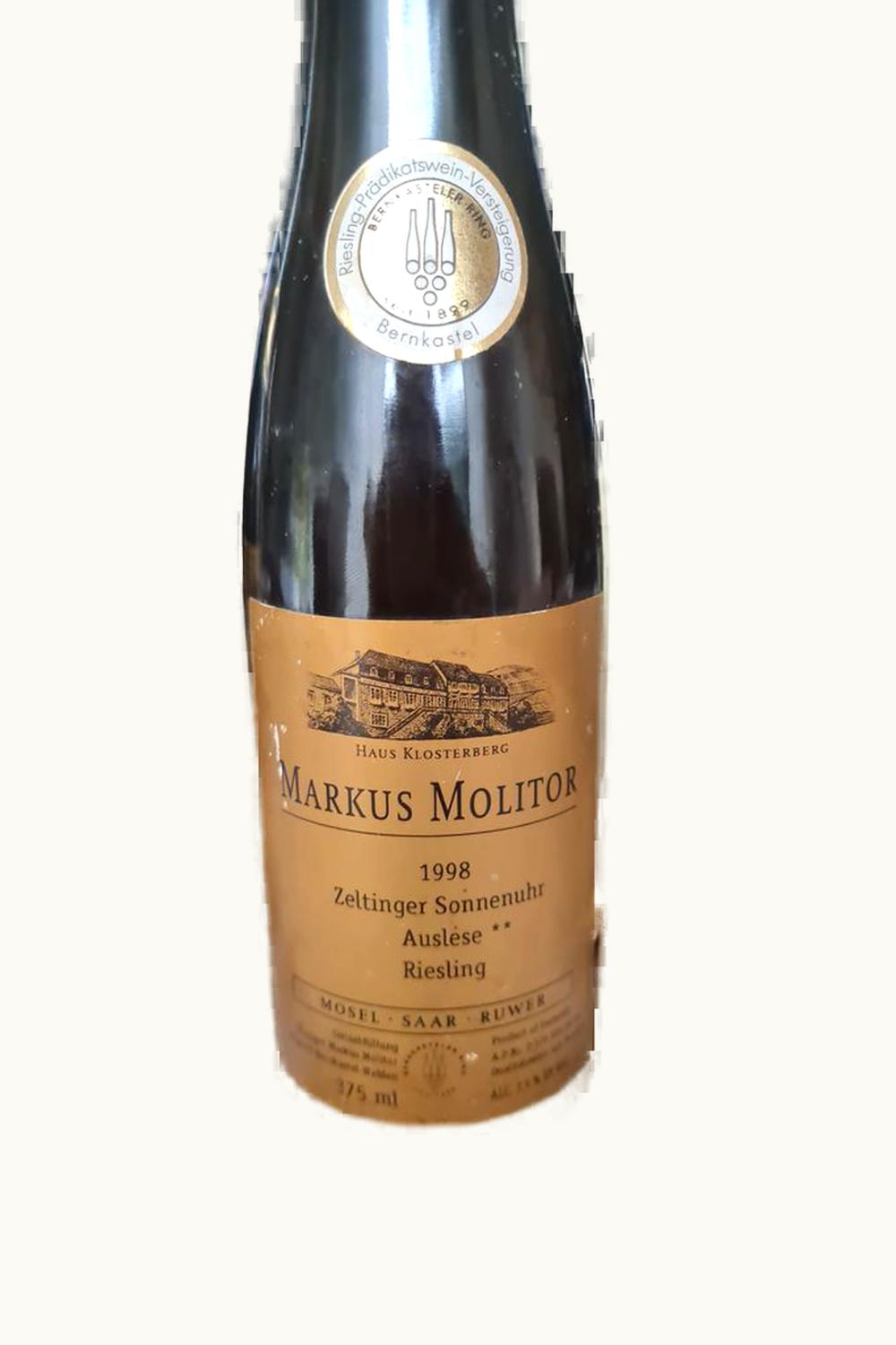 Markus Molitor Markus Molitor Rachtiger Sonnenuhr Riesling Beerenauslese, 1998