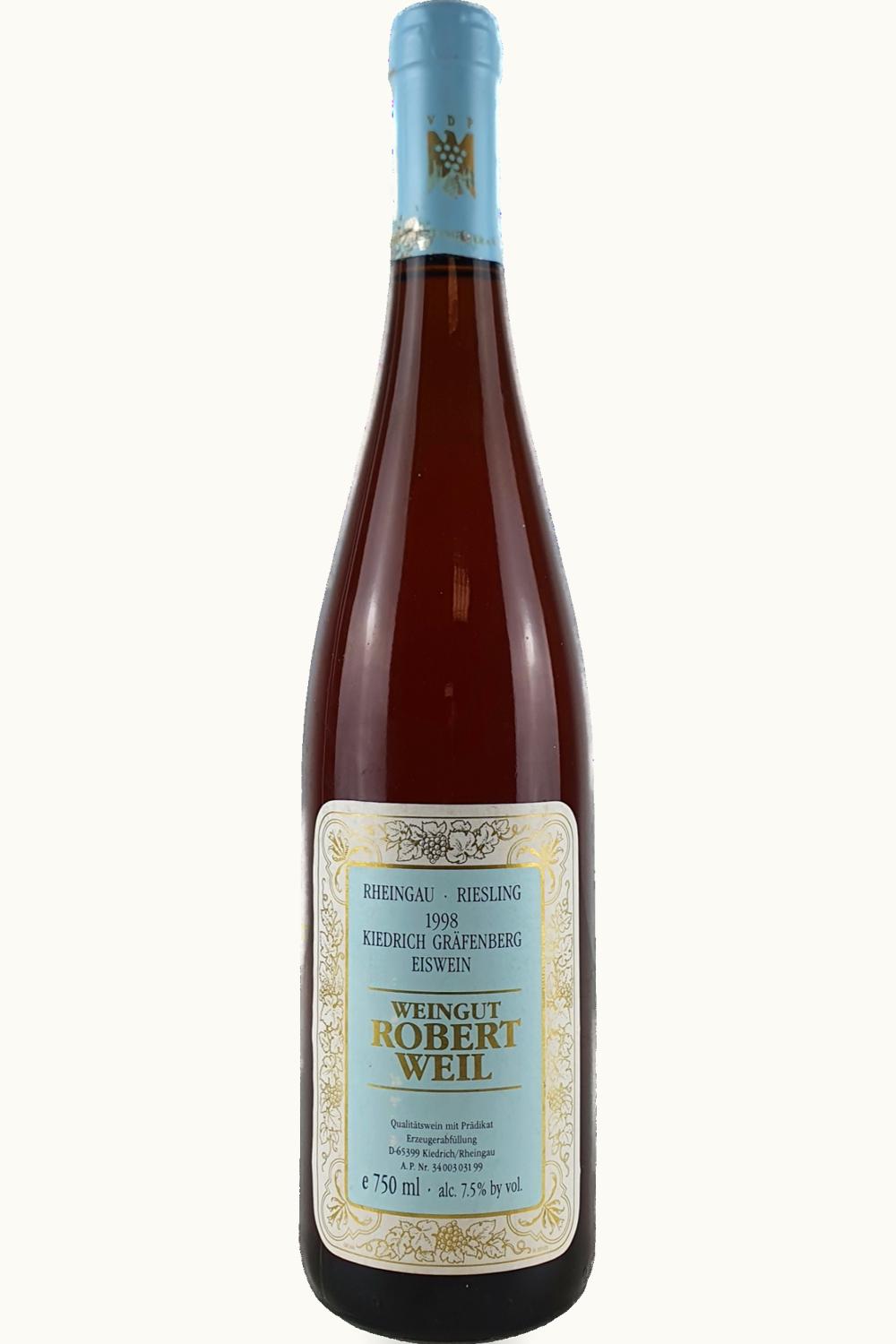 Robert Weil Robert Weil Kiedrich Grafenberg Riesling Eiswein, 1998