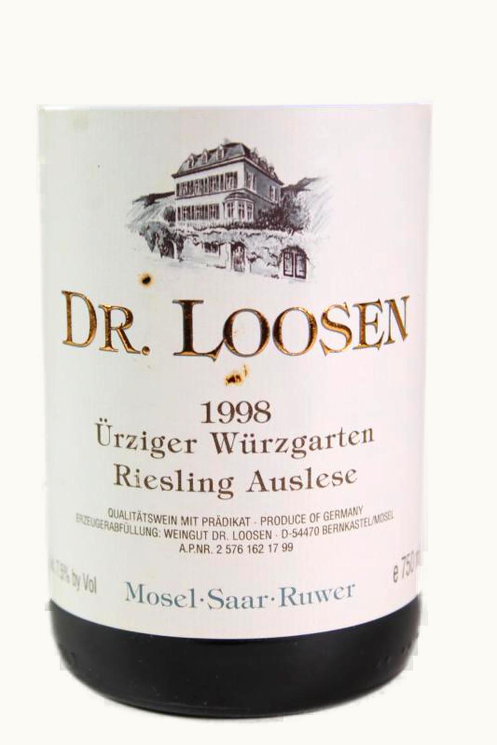 Dr. Loosen Dr. Loosen Ürziger Würzgarten Riesling Auslese, 1998