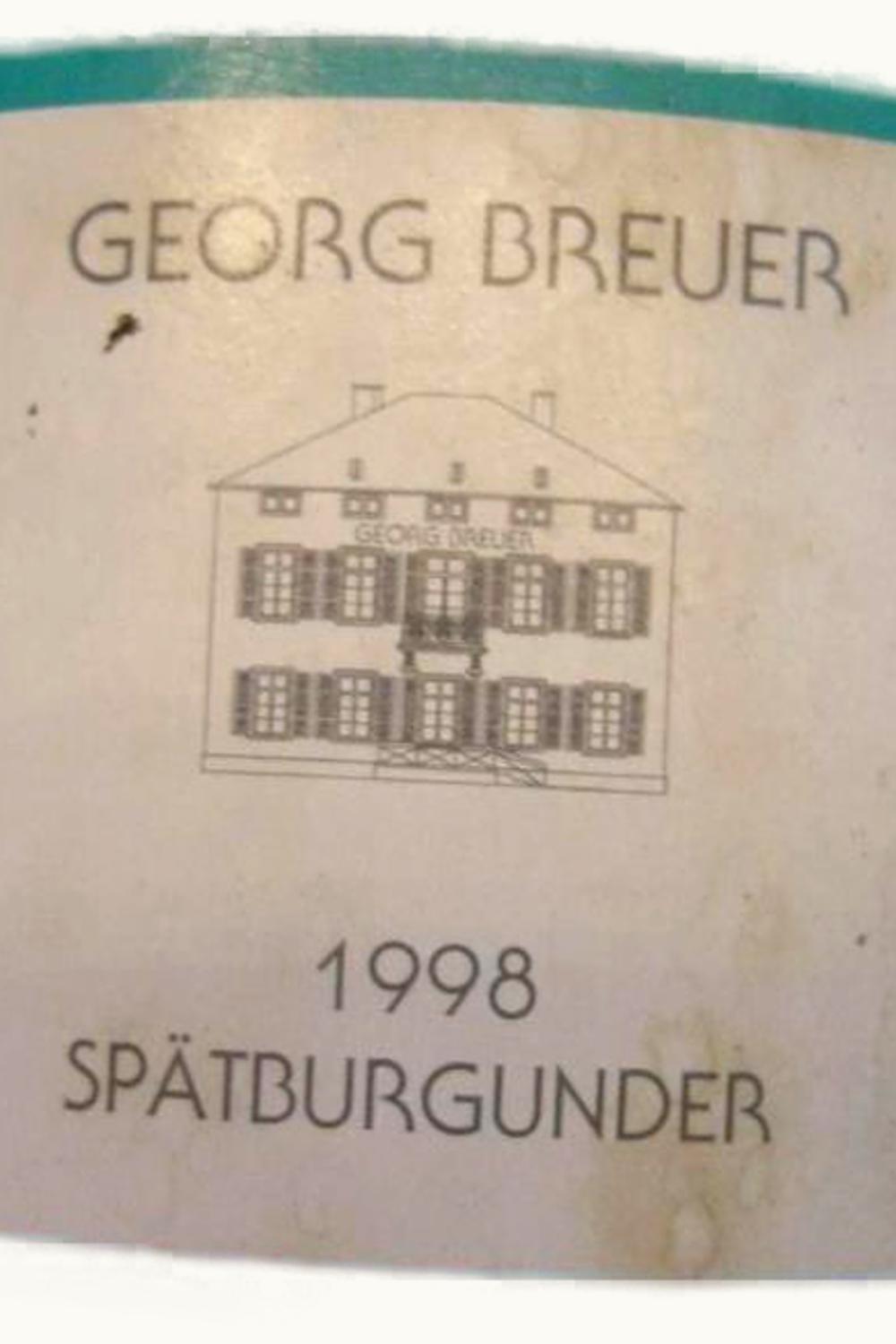 Georg Breuer Georg Breuer Rheingau Spätburgunder, 1998