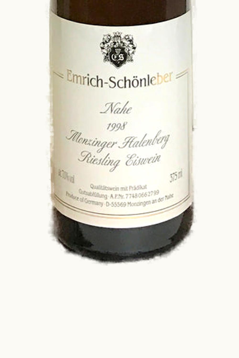 Emrich Schönleber Emrich Schönleber Monzinger Halenberg Riesling Eiswein, 1998