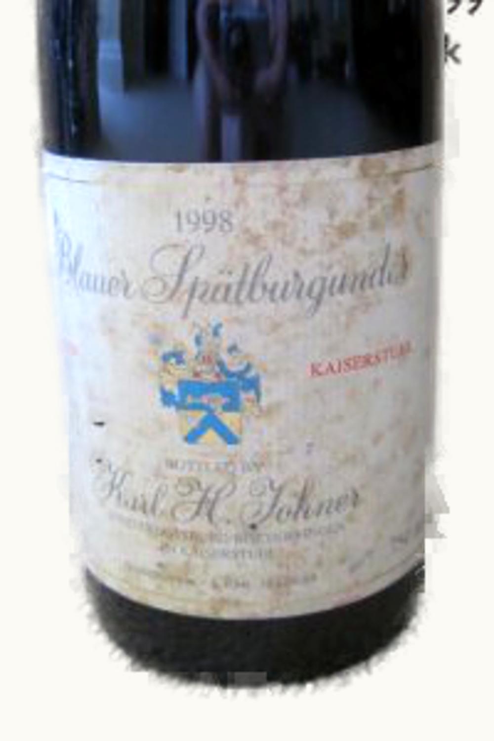 Karl H. Johner Karl H. Johner Baden Spätburgunder Trocken, 1998