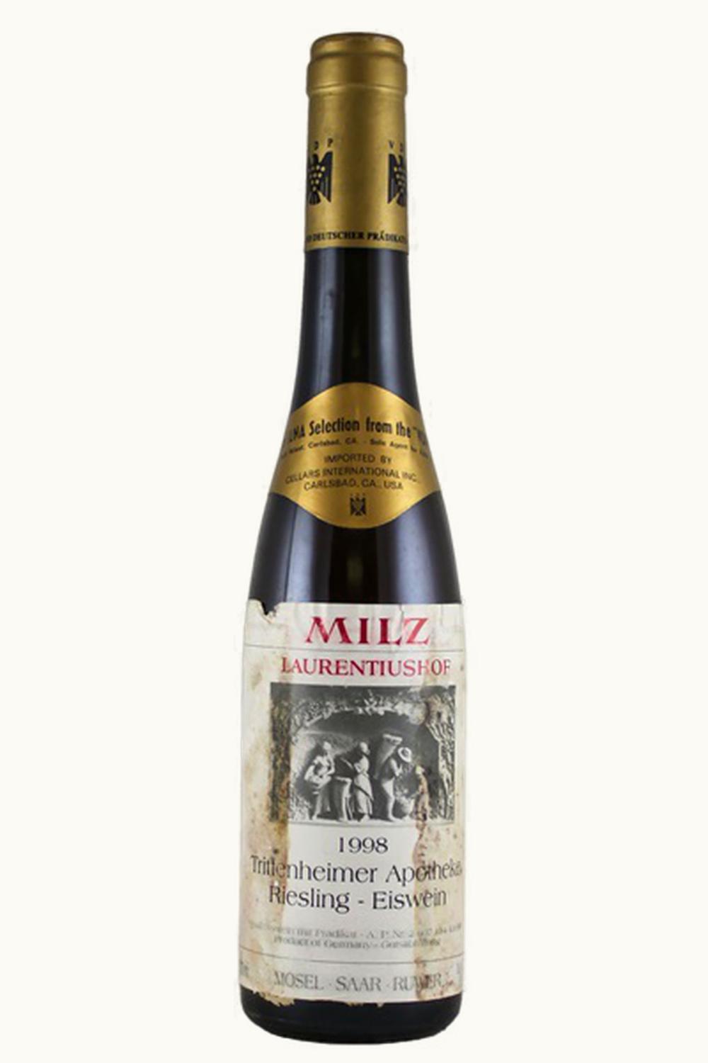 Milz Laurentius Hof Milz Laurentius Hof Trittenheimer Apotheke Riesling Eiswein, 1998