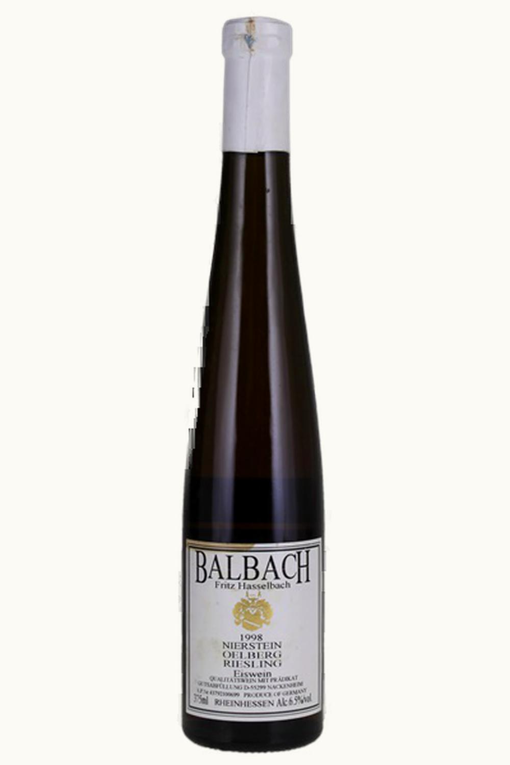 Balbach Balbach Niersteiner Oelberg Riesling Eiswein, 1998