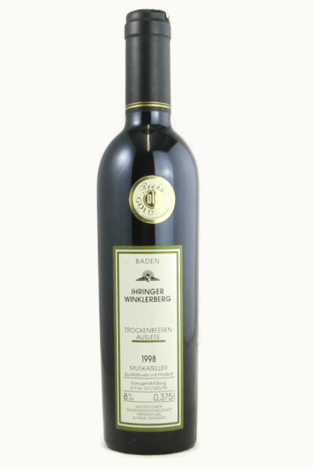 Winzer Coop Winzer Coop Ihringer Winklerberg Muscat TBA, 1998