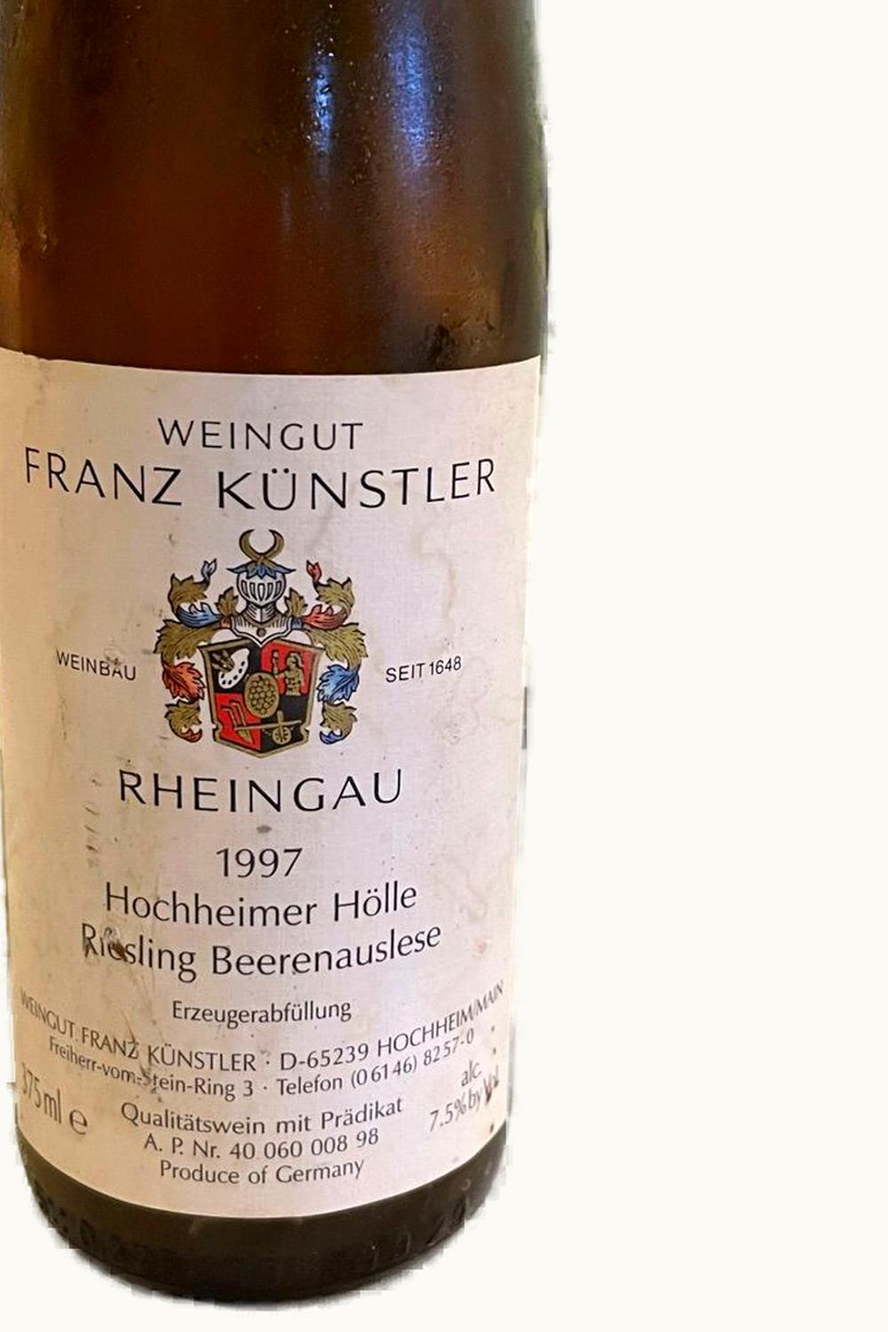 Künstler Künstler Hochheimer Holle Riesling Beerenauslese, 1997