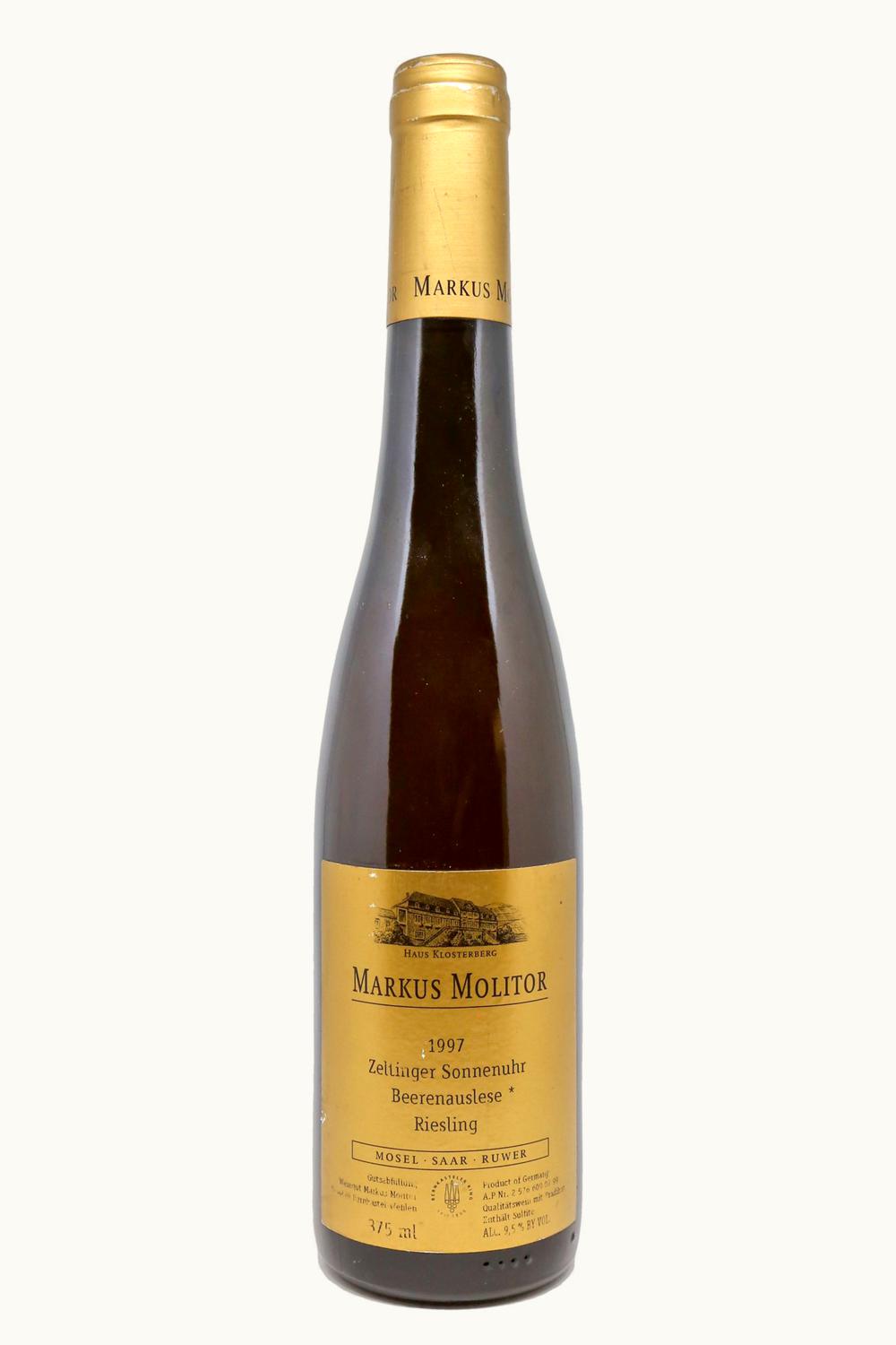 Markus Molitor Markus Molitor Zeltinger Sonnenuhr Riesling Beerenauslese, 1997