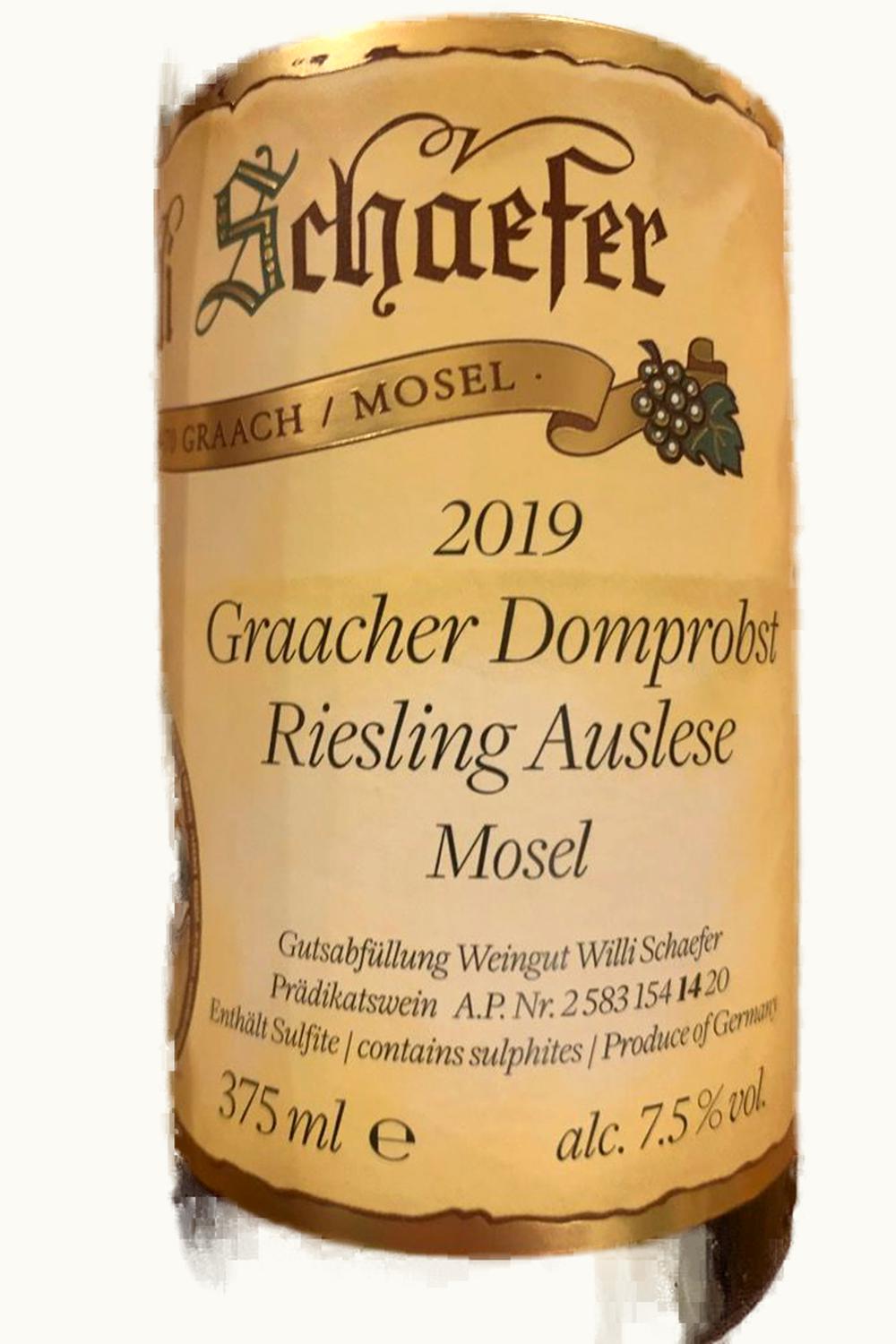 Willi Schaefer Willi Schaefer Graacher Domprobst Riesling Beerenauslese, 1997
