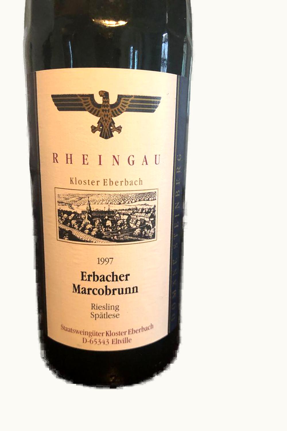 Staatlicher Hofkeller Würzburg Staatlicher Hofkeller Würzburg Rheingau Erbacher Marcobrunn Riesling Auslese, 1997