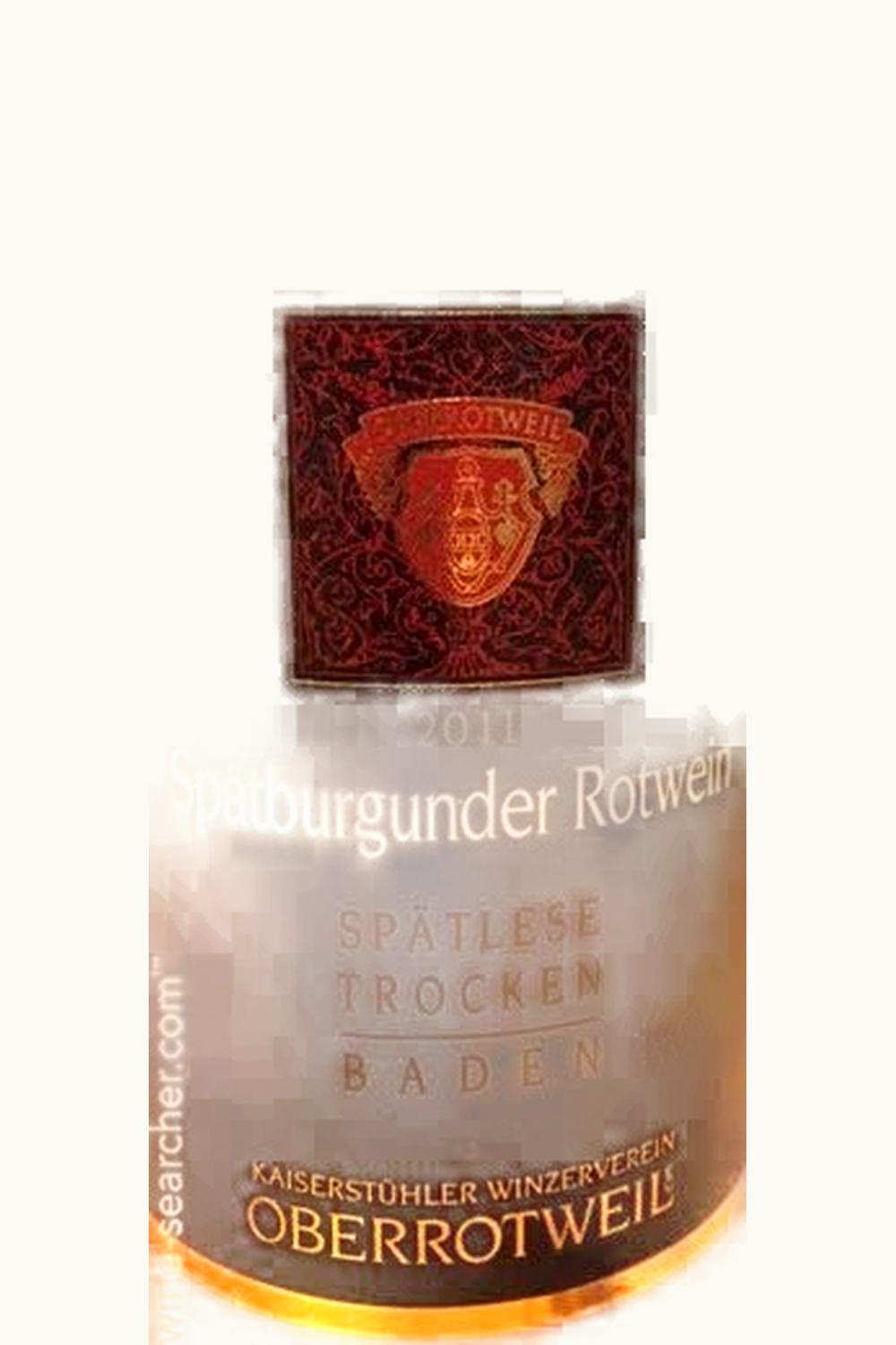 Winzer Verband Winzer Verband Oberrotweiler Kaiserstuhl Spätburgunder Trocken, 1997