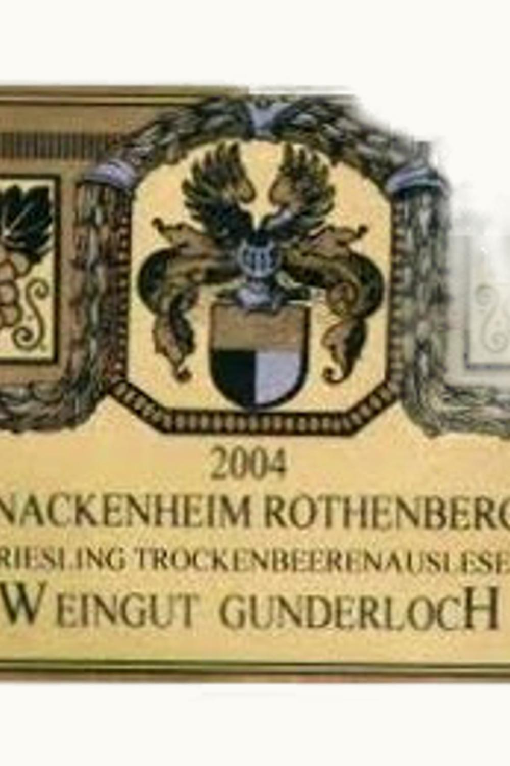 Gunderloch Gunderloch Nacken Riesling TBA Gold Cap, 1996 UZ0672540