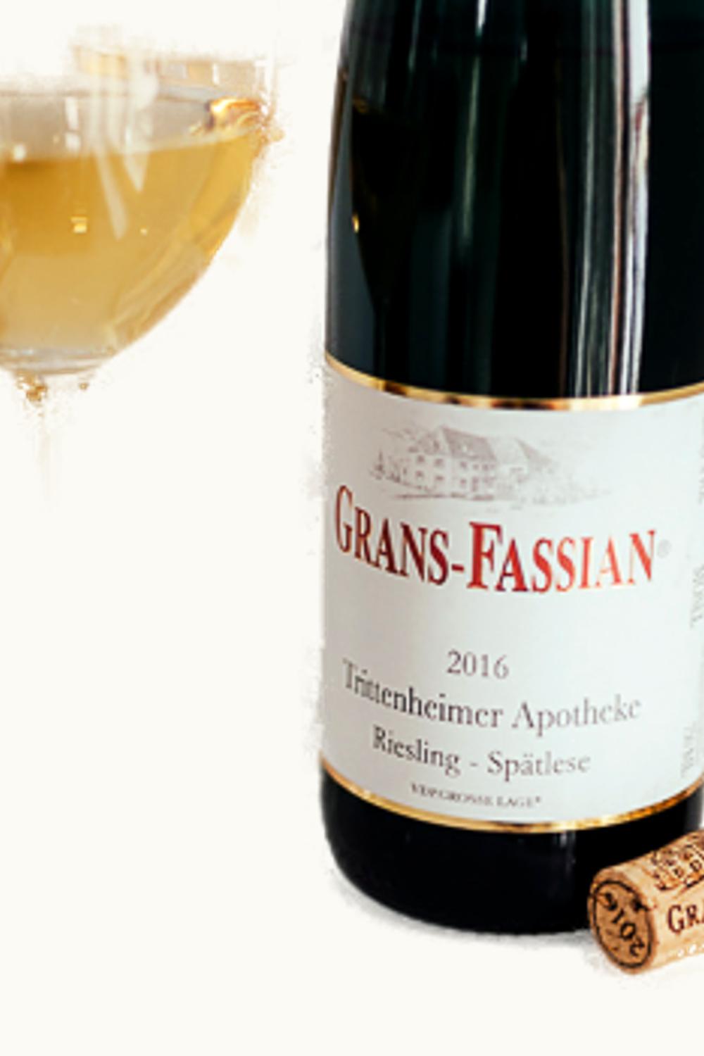 Grans-Fassian Grans-Fassian Trittenheimer Apotheke Riesling Auslese Gold Cap, 1996