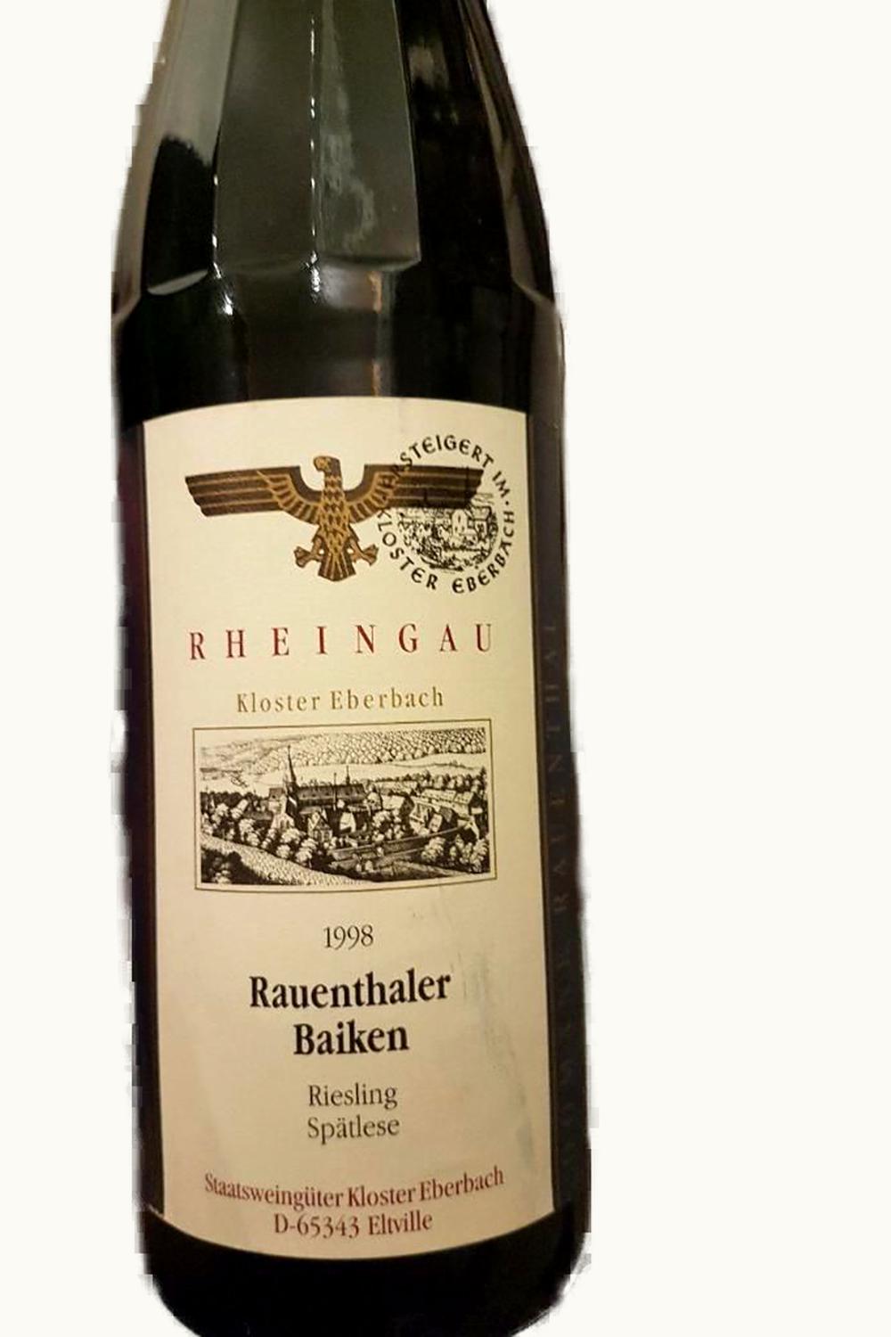Staatlicher Hofkeller Staatlicher Hofkeller Hahnenhof Hahn Riesling Auslese, 1996