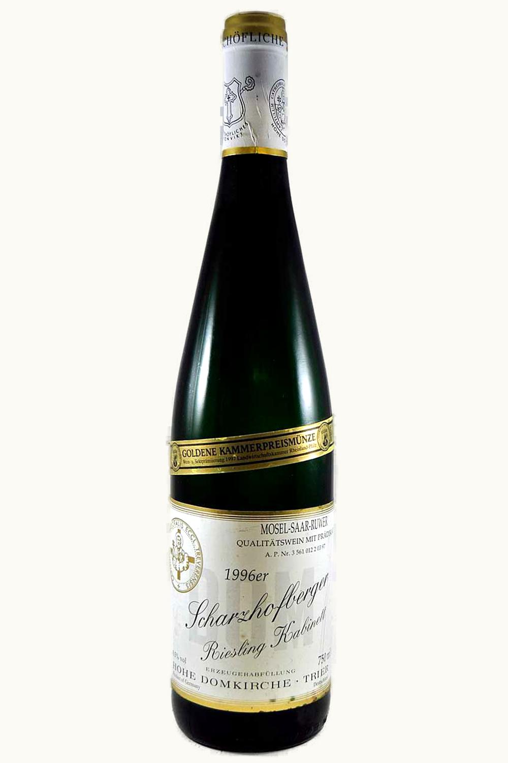 Bischof Trier Bischof Trier Wiltinger Scharzhofberg Riesling Kabinett, 1996