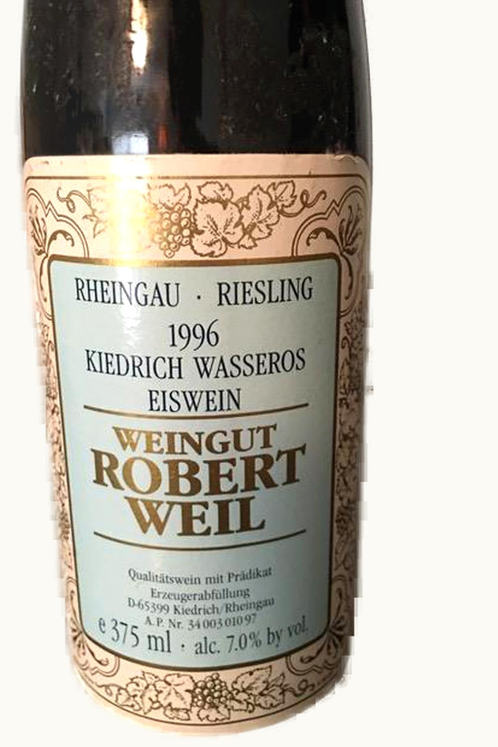 Robert Weil Robert Weil Kiedrich Wasserros Riesling Eis, 1996