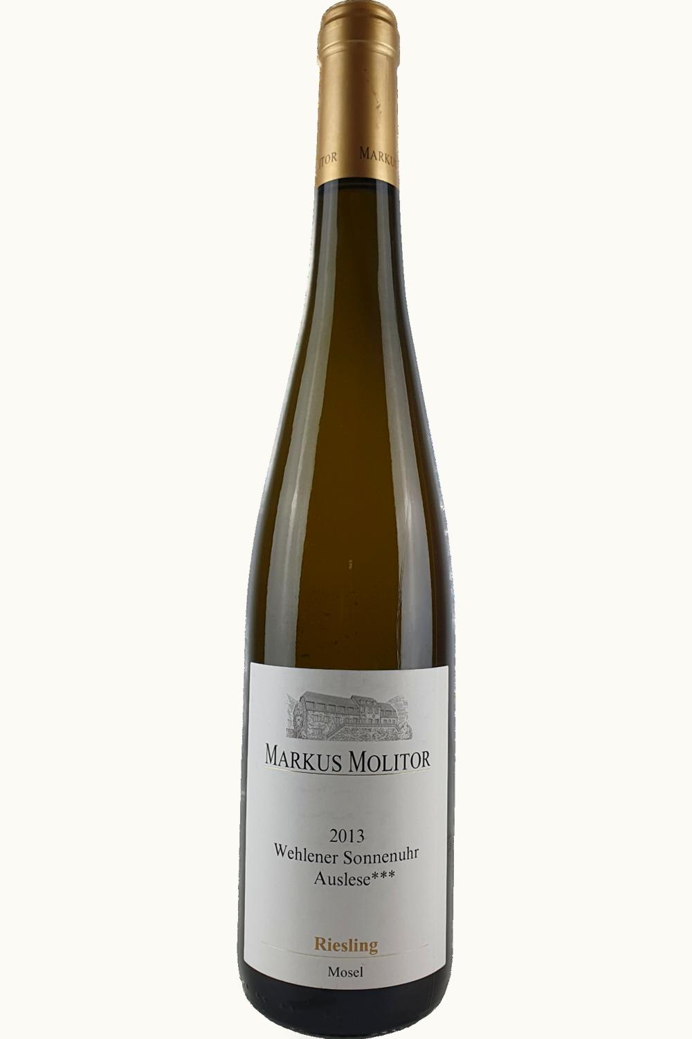 Markus Molitor Markus Molitor Zeltinger Sonnenuhr Two Star Riesling Auslese, 1995