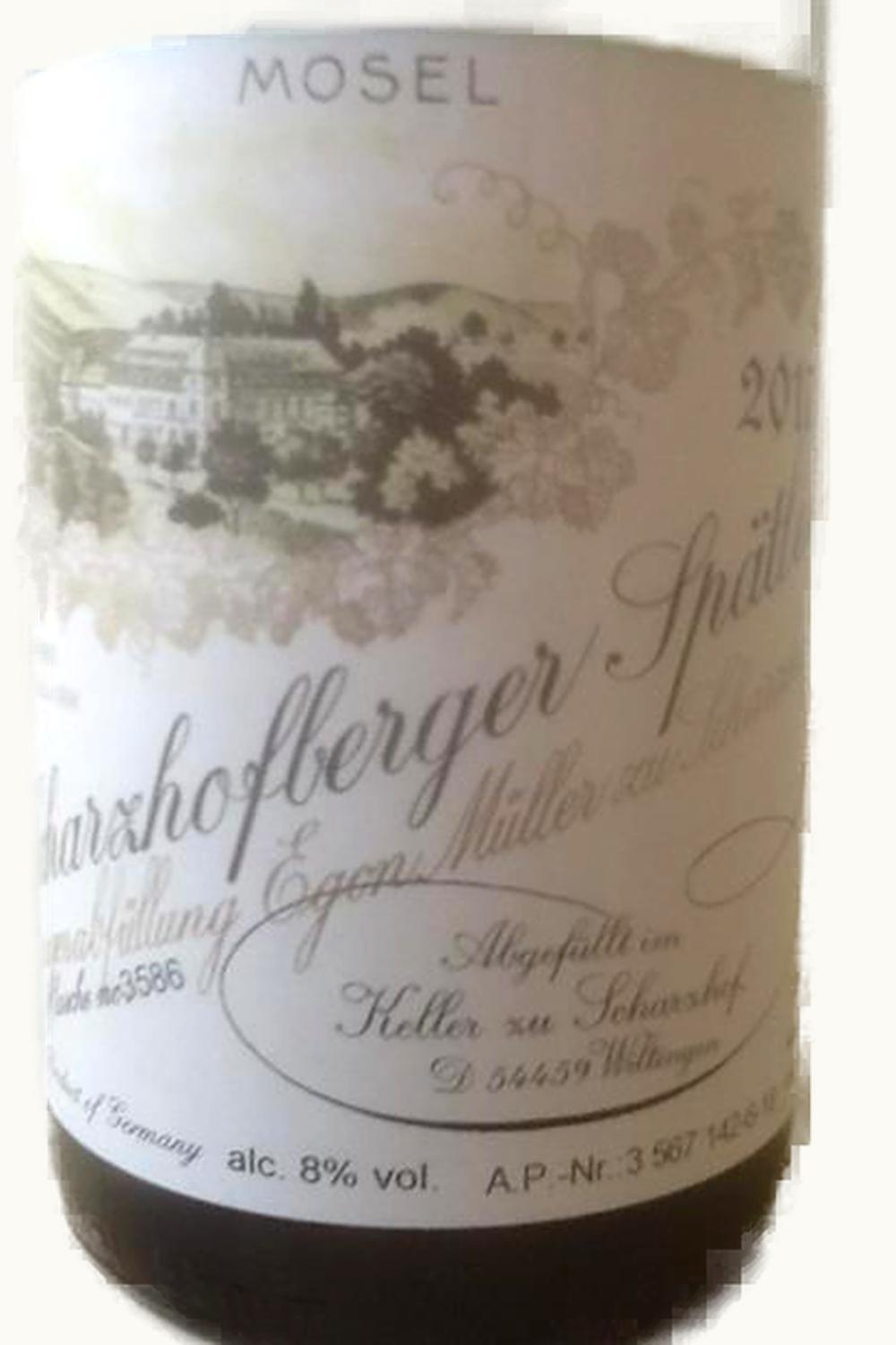 Bischof Trier Bischof Trier Scharzhofberger Riesling Spätlese, 1995