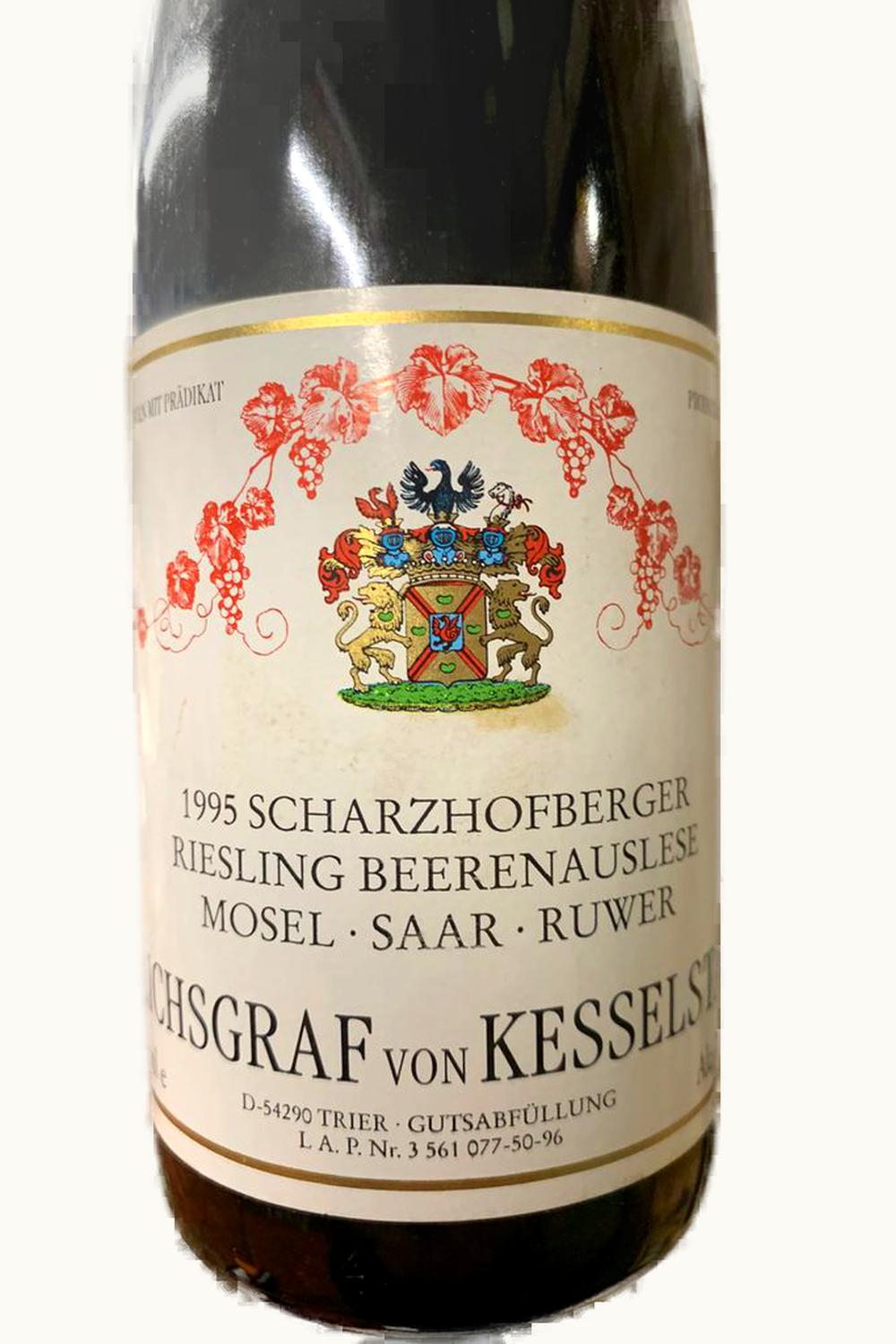 Reichsgraf von Kesselstatt Reichsgraf von Kesselstatt Scharzhofberger Riesling BA, 1995