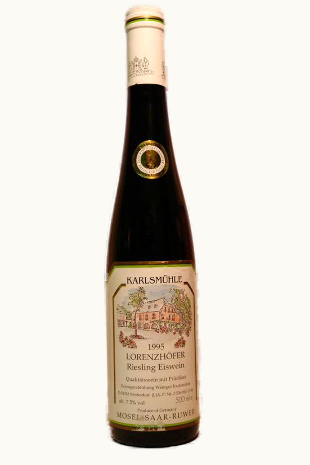 Weingut Karlsmühle Weingut Karlsmühle Mosel Lorenzhöfer Riesling Eis, 1995