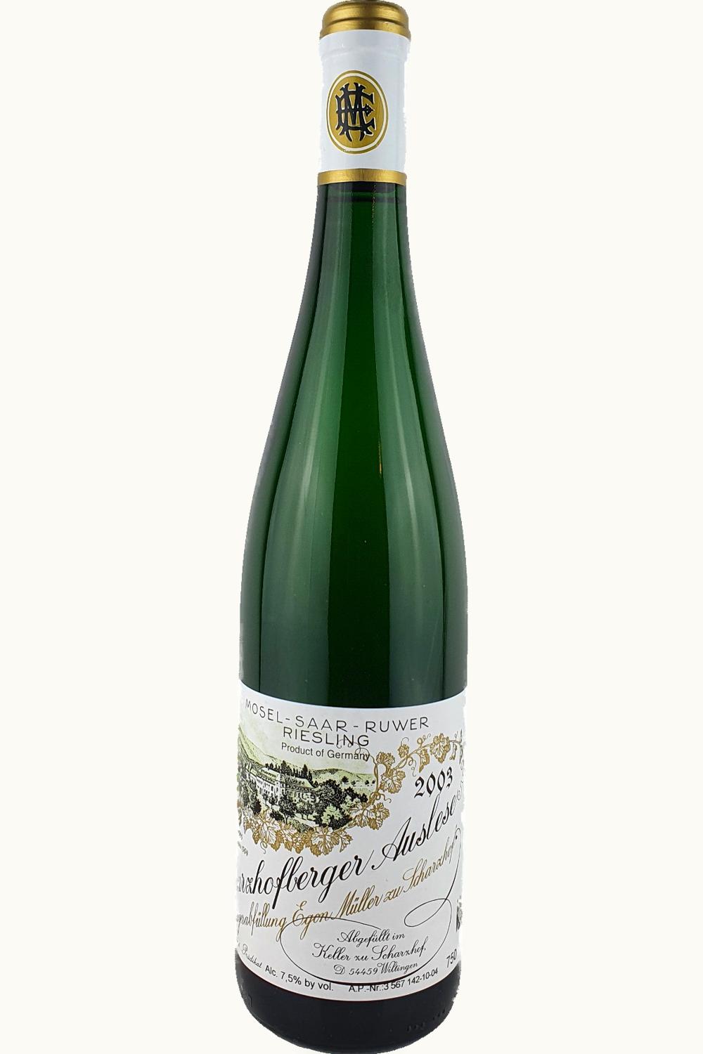 Egon Müller Egon Müller Wiltinger Braun Kupp Riesling Auslese, 1994