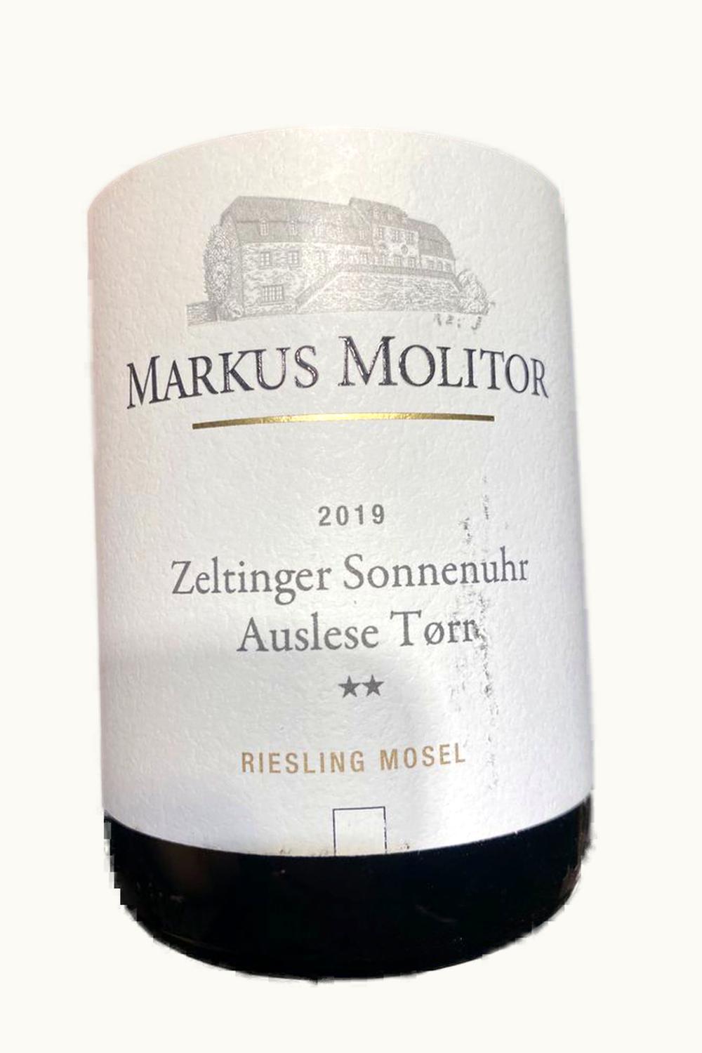 Markus Molitor Markus Molitor Rachtiger Zeltinger Sonnenuhr Riesling TBA, 1994