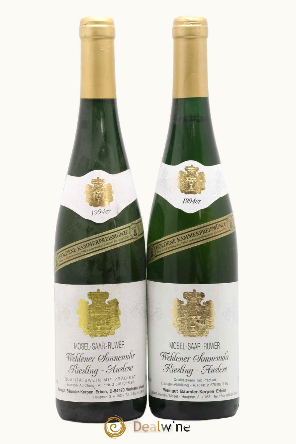 Kerpen Kerpen Wehlener Sonnenuhr Riesling Auslese, 1994