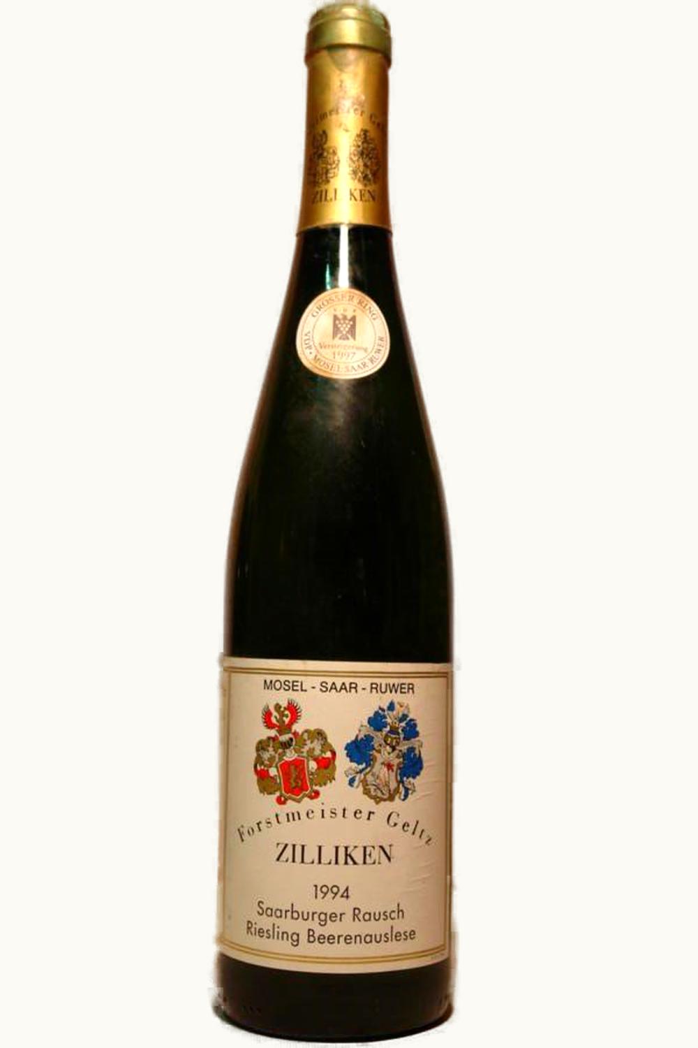 Forstmeister Geltz-Zilliken Forstmeister Geltz-Zilliken Saarburger Rausch Riesling BA, 1994