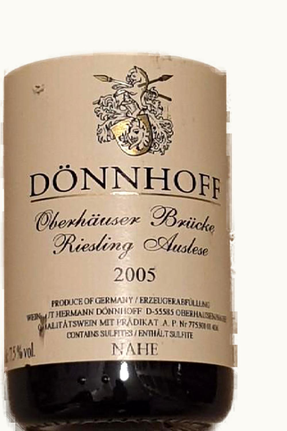 Donnhoff Donnhoff Oberhäuser Brücke Riesling Auslese, 1993