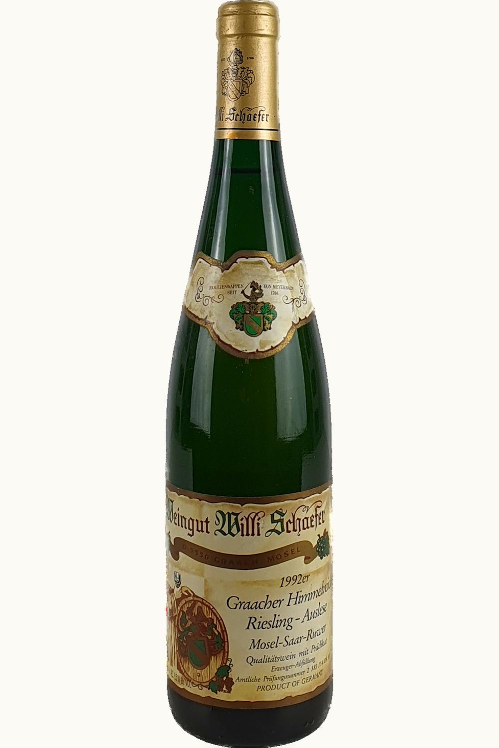Willi Schaefer Willi Schaefer Graacher Domprobst Riesling BA, 1993