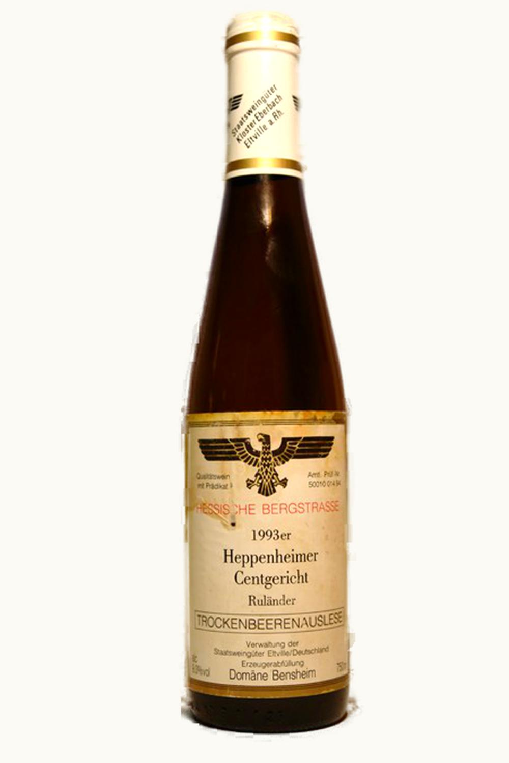 Staatlicher Hofkeller Würzburg Staatlicher Hofkeller Würzburg Dom Bergsträßer Heppenheimer Centgericht Rulander TBA, 1993