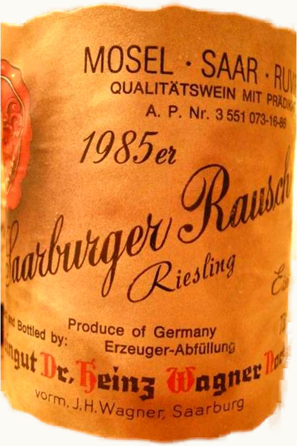 Dr. Wagner Dr. Wagner Saarburger Rausch Riesling Ice, 1993