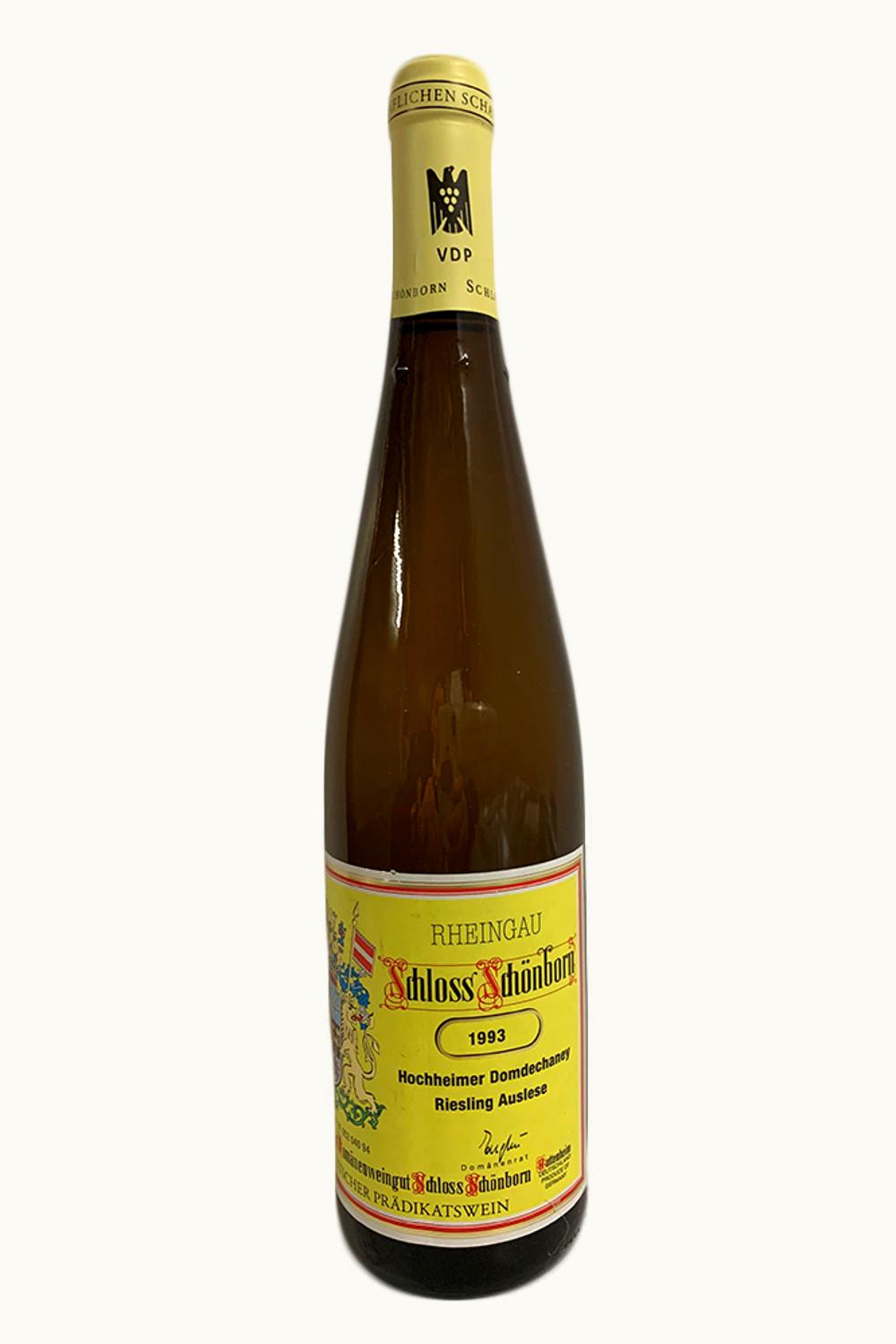 Graf von Schönborn Graf von Schönborn Schloss Hochheim Domdechaney Riesling Auslese, 1993