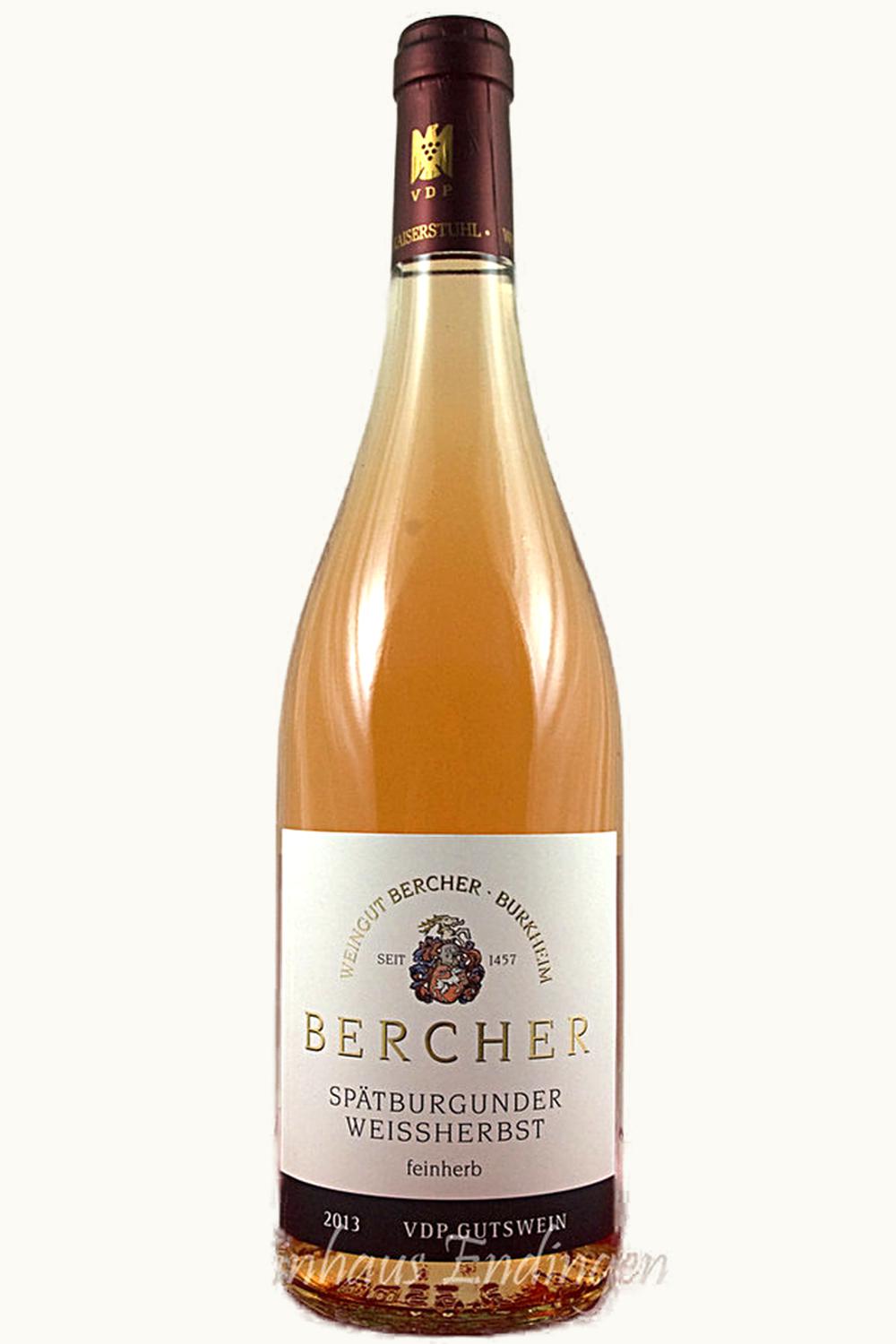 Bercher Bercher Burkheimer Chardonnay Spätlese Trocken, 1993