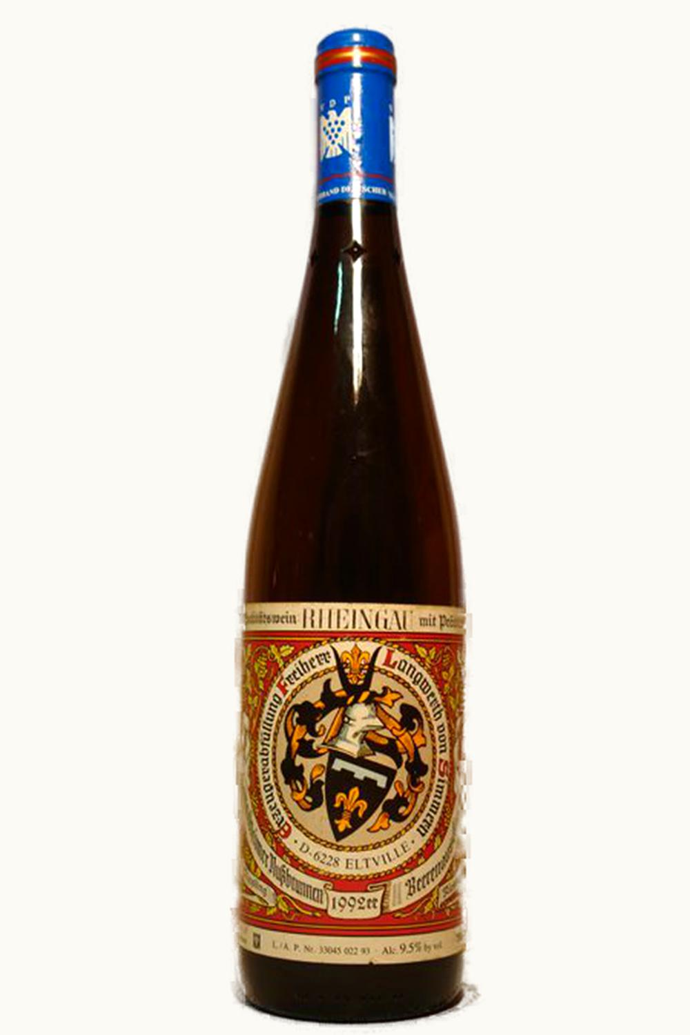 Freiherr Langwerth Freiherr Langwerth Nussbrunnen Riesling BA, 1992